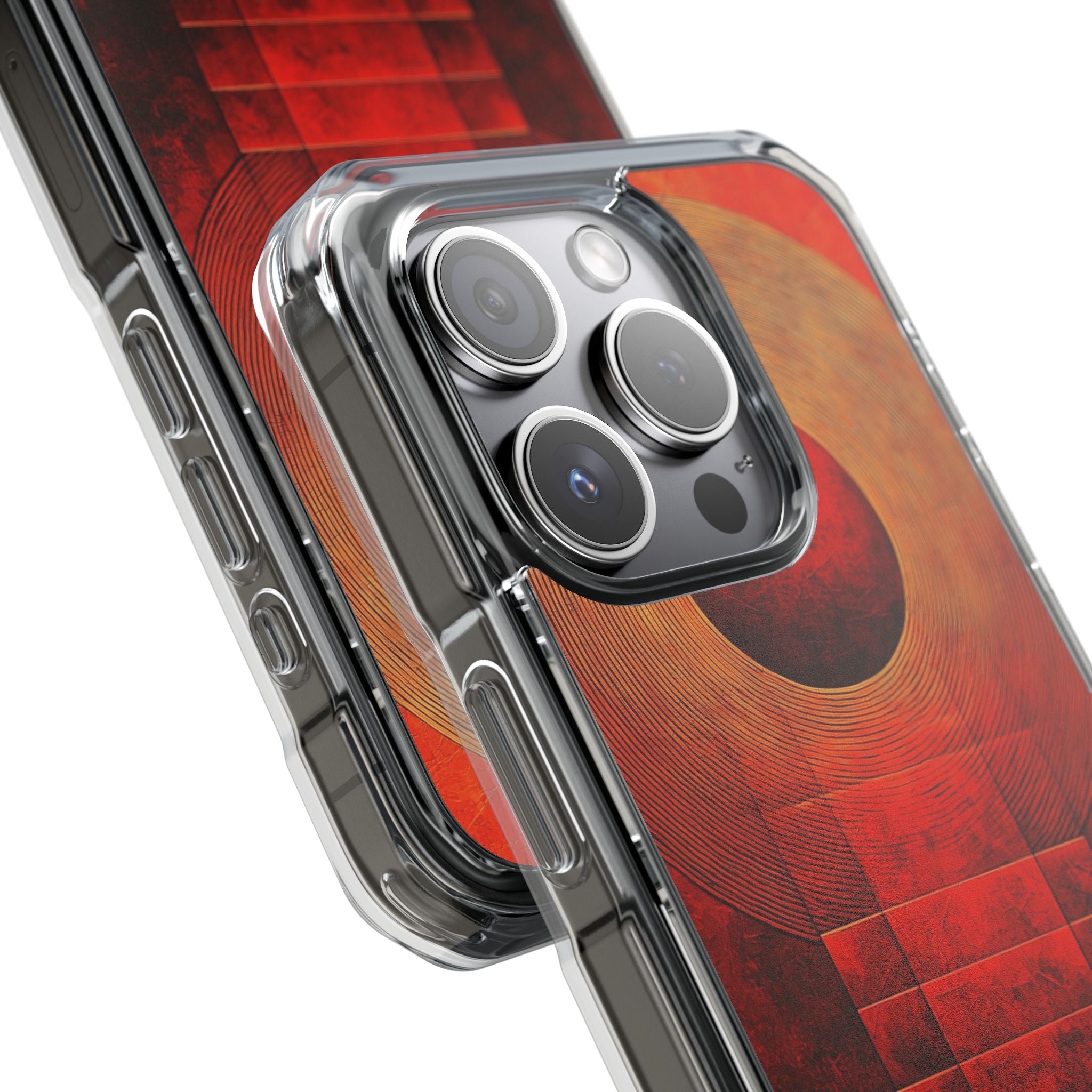 Crimson Solar Halo · Impact Phone Case for iPhone · Magsafe