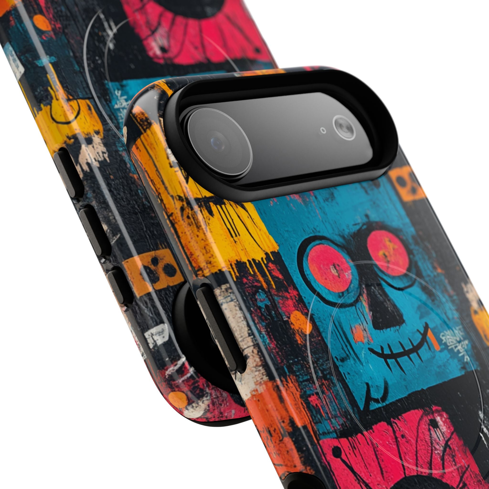 Blue Stitch Smile iPhone 17 Air Case - Tough+ - CASE•BOB