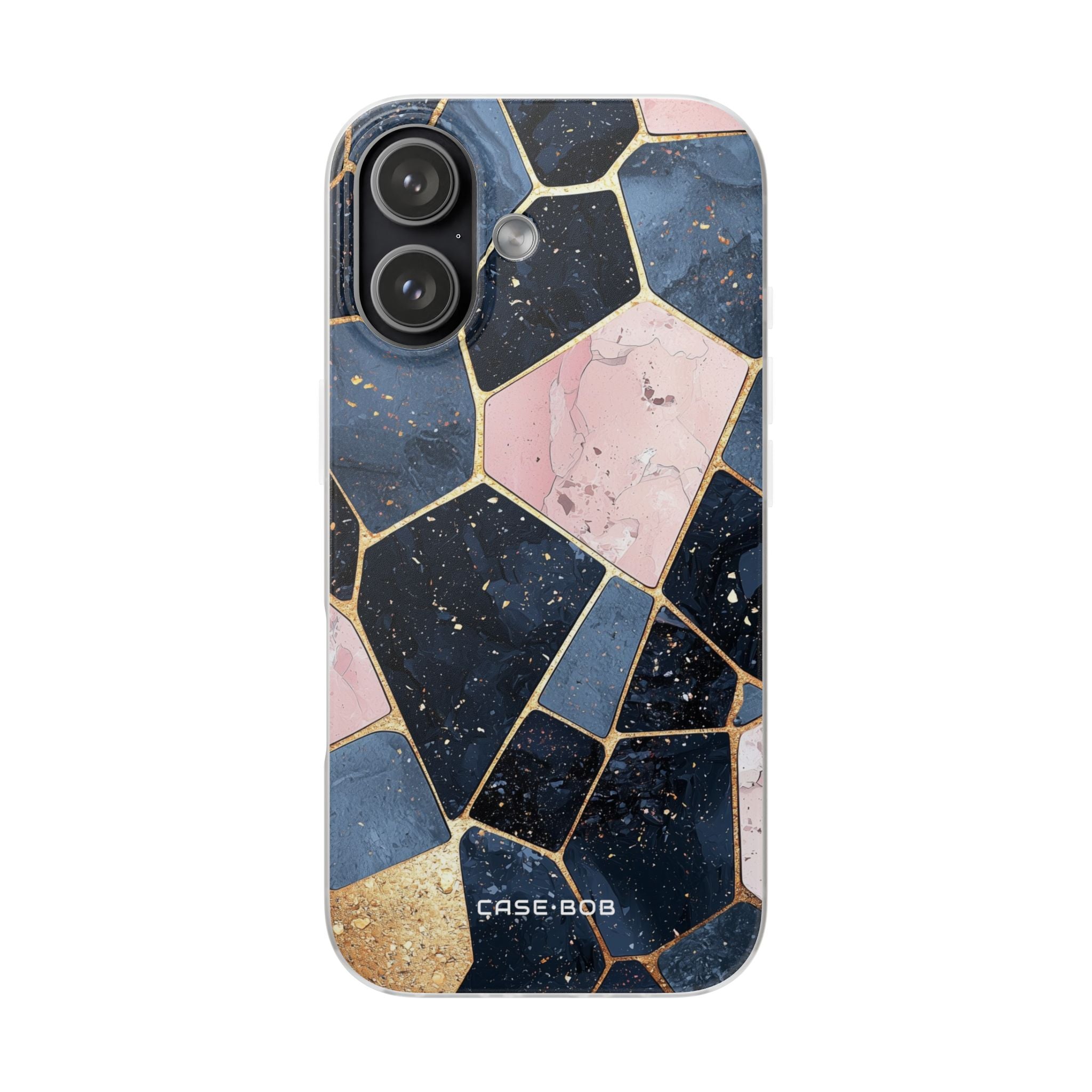 Golden Mosaic iPhone 17 Case - Soft - CASE•BOB