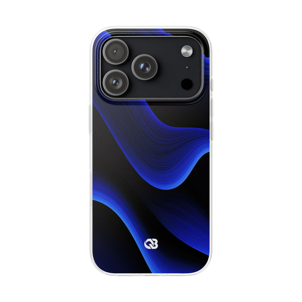 Cobalt Ridge Waves · Lite Phone Case for iPhone · Blue
