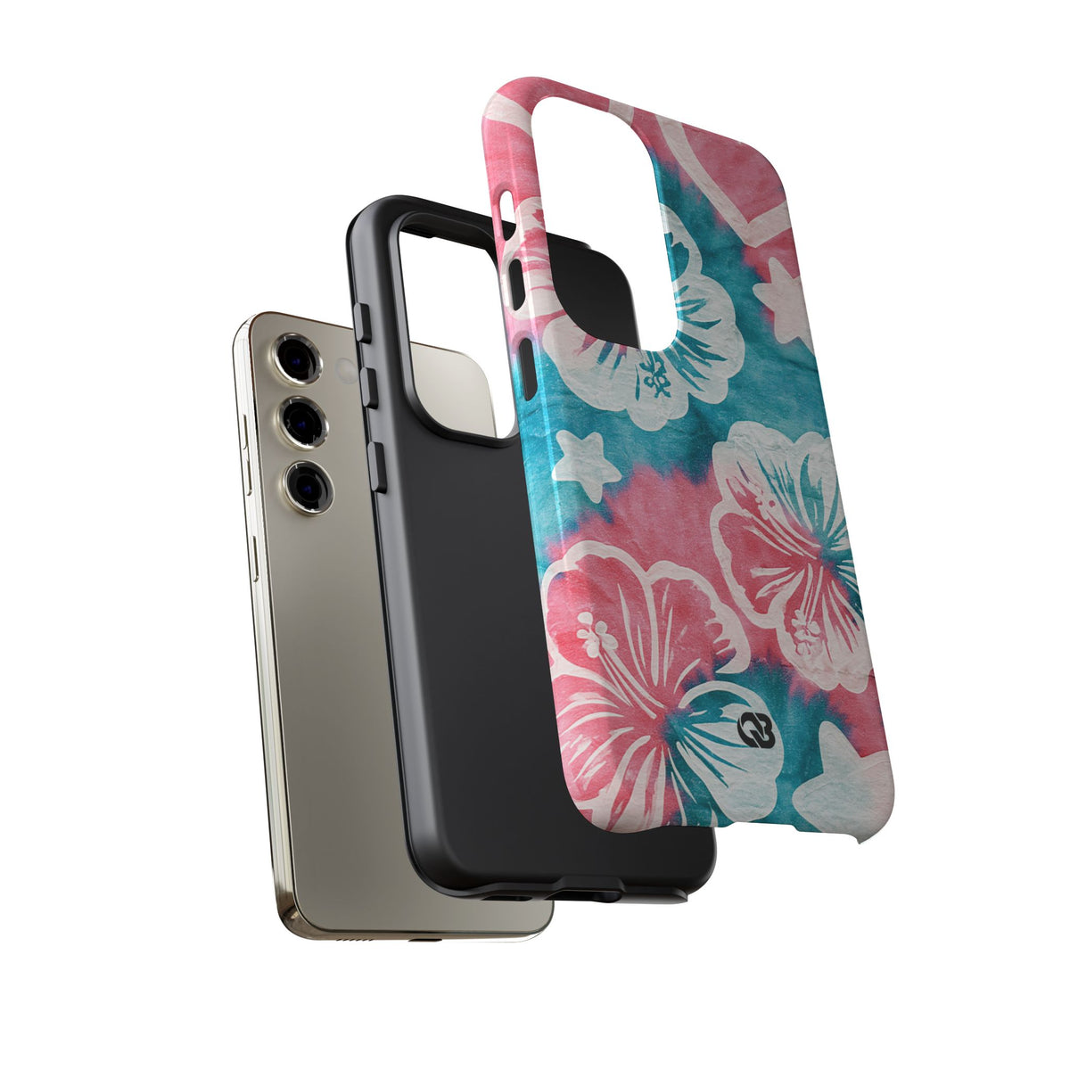Tropical Hibiscus Bloom · Tough Phone Case for Samsung · Teal