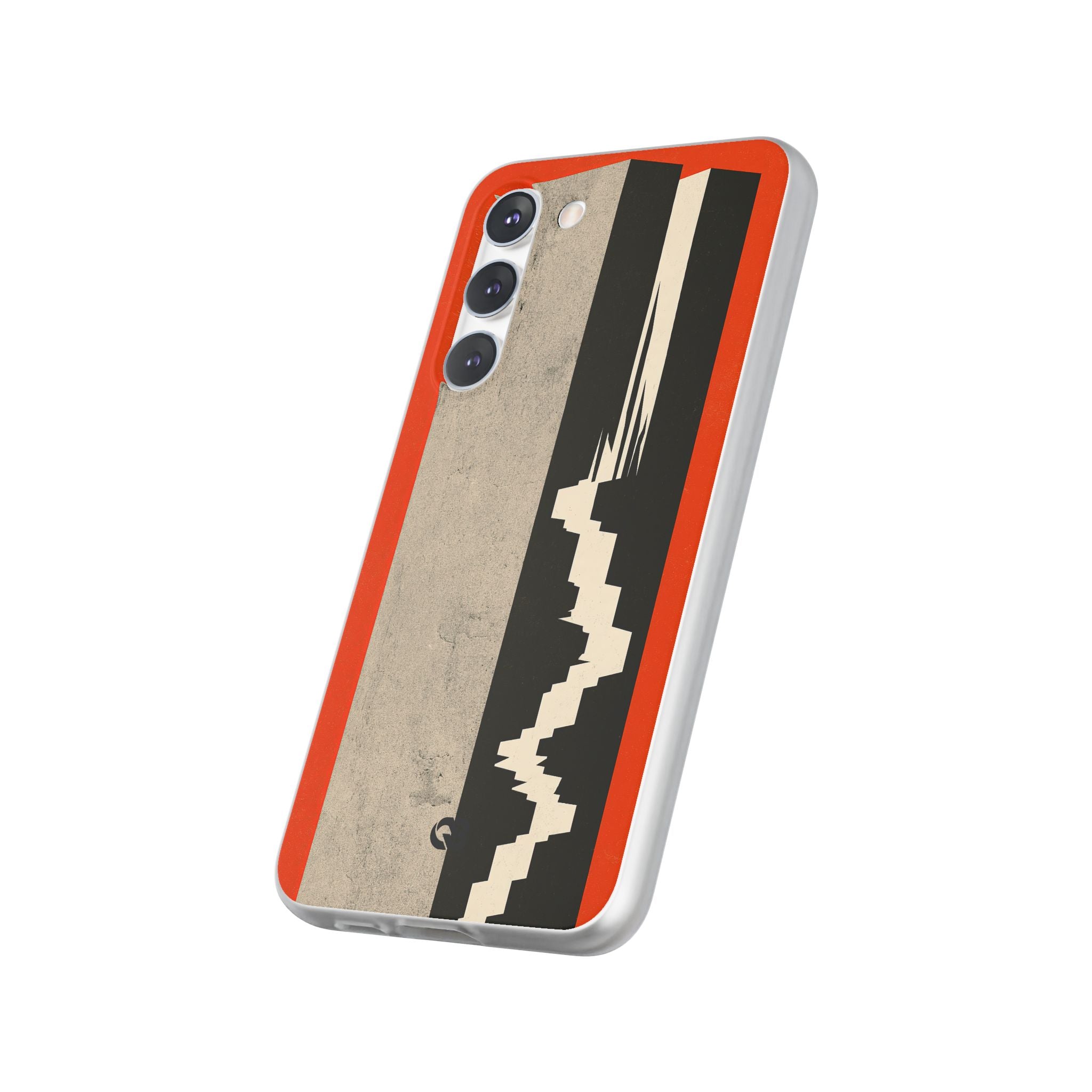 Orange Lite Phone Case for Samsung - Orange Monolith Rift