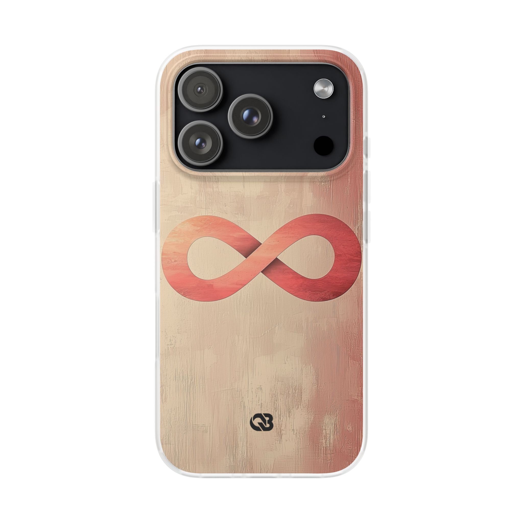 Terracotta Infinity Stroke · Soft Handyhülle für iPhone