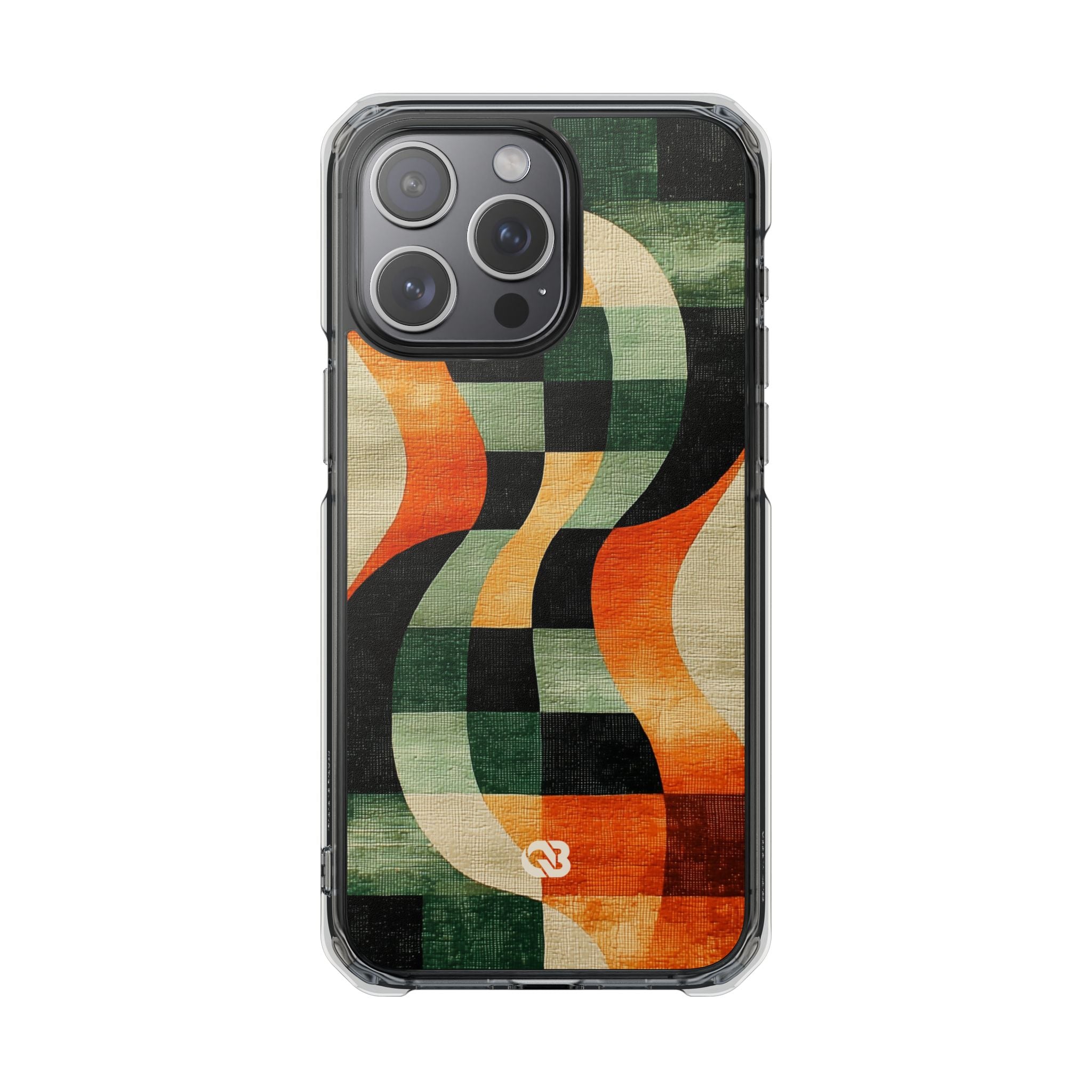Burnt Orange Curve · Impact Handyhülle für iPhone · Magsafe