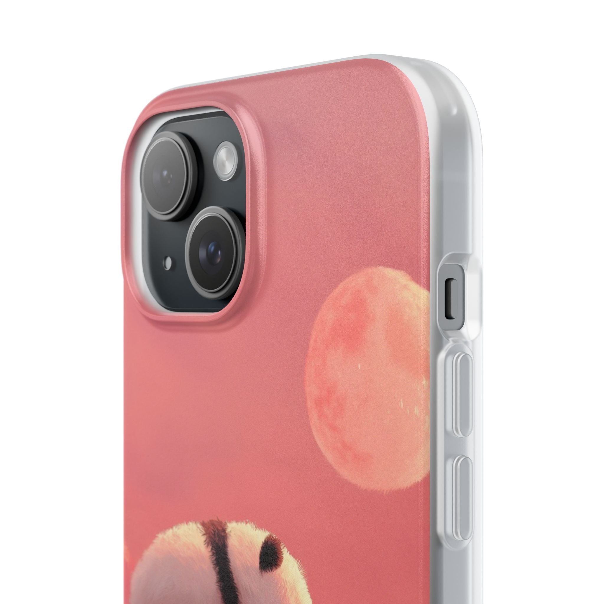 Panda Moonbeam iPhone 15 Skal - Mjuk