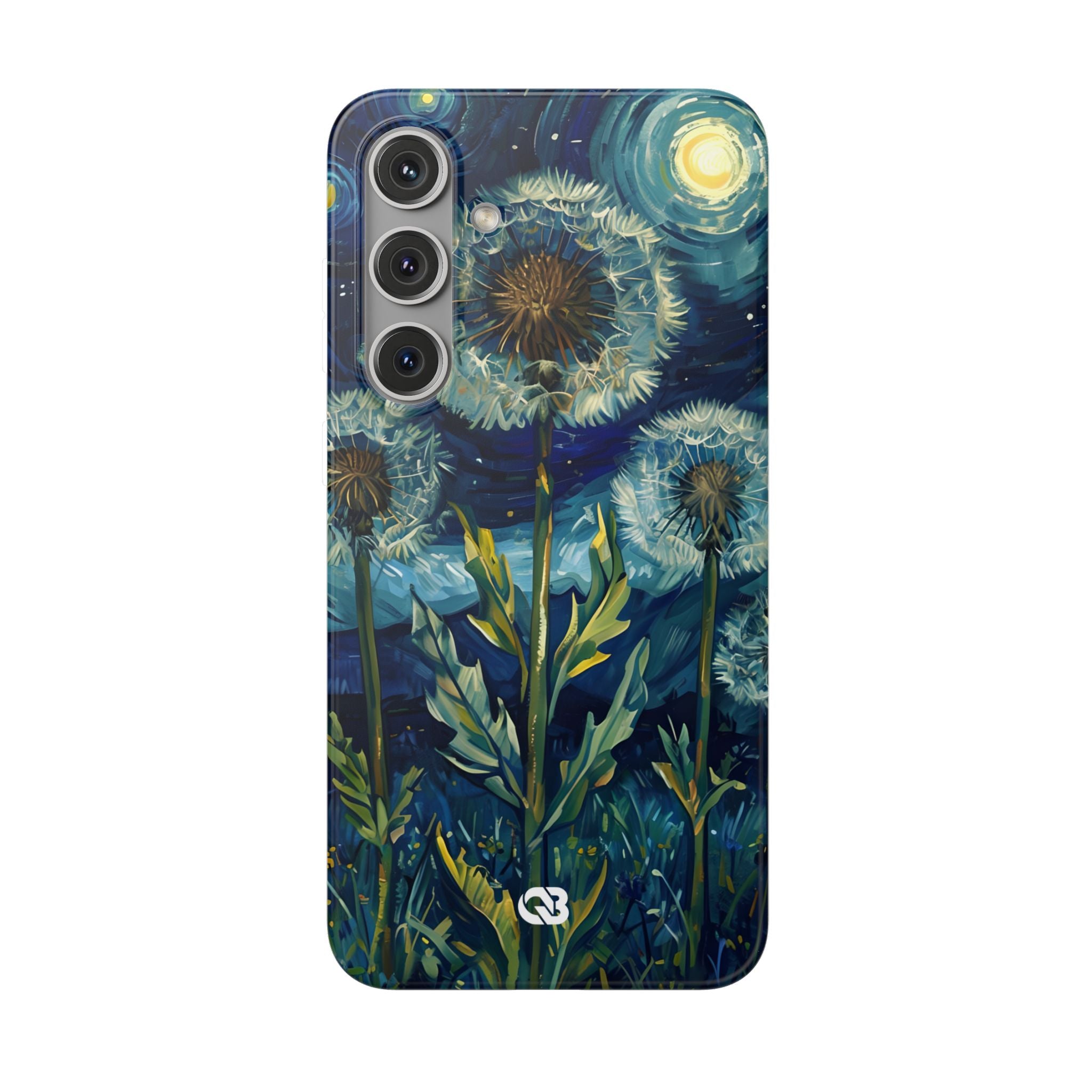 Starry Dandelion Swirl · Soft Phone Case for Samsung