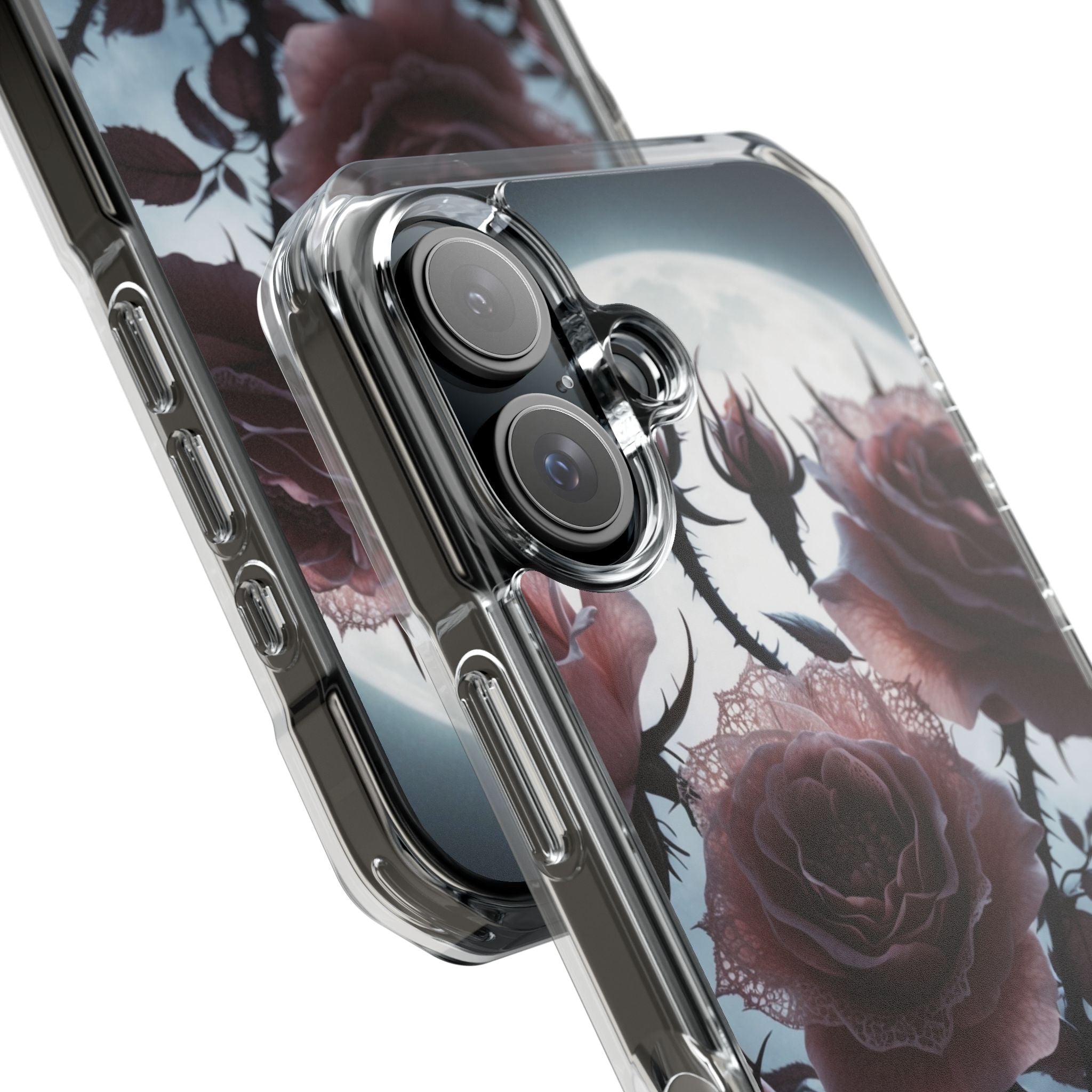 Lunar Lace Petals · Impact Coque de téléphone pour iPhone · Magsafe