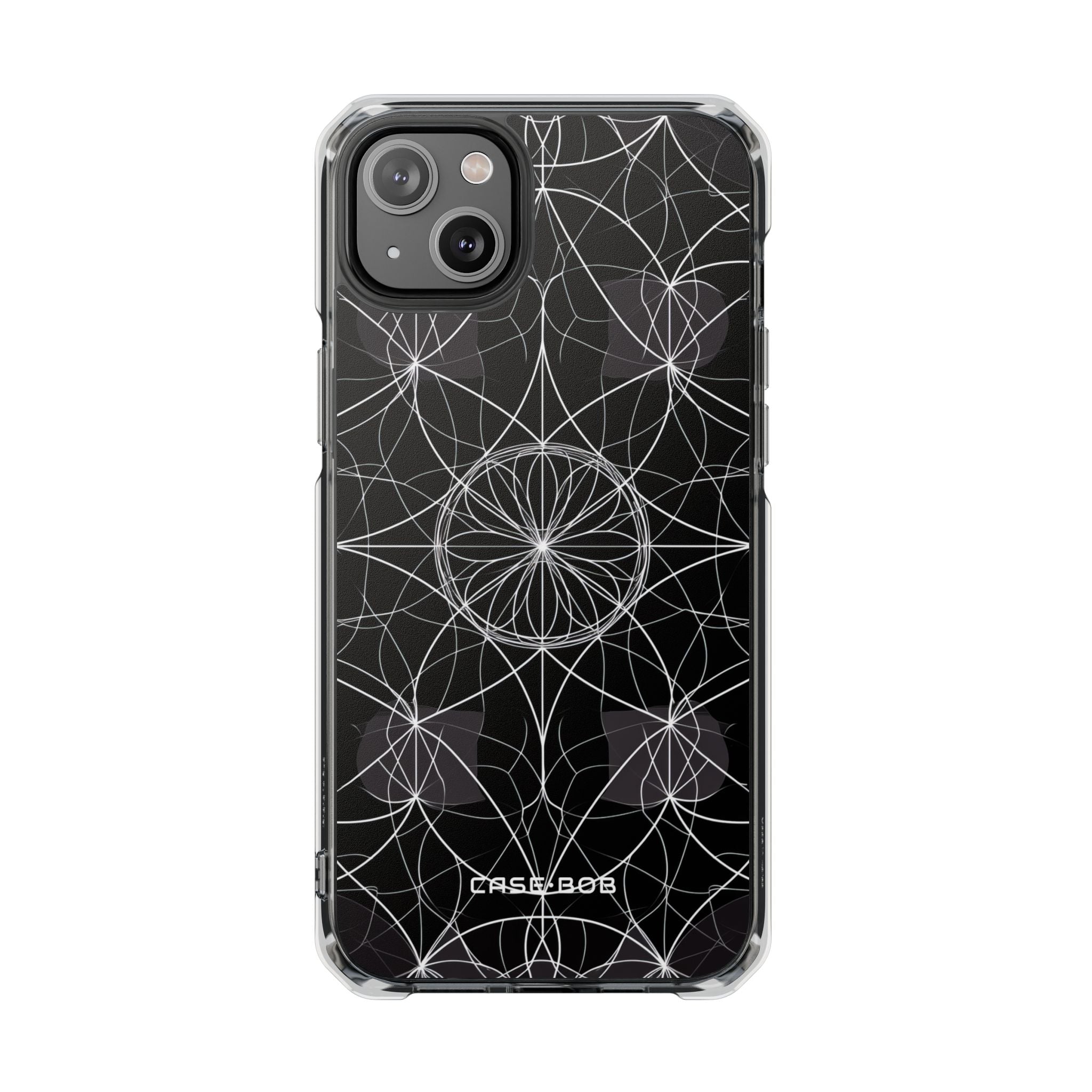 Strahlender Blütenblatt-Orbit iPhone 14 Plus Case - Impact