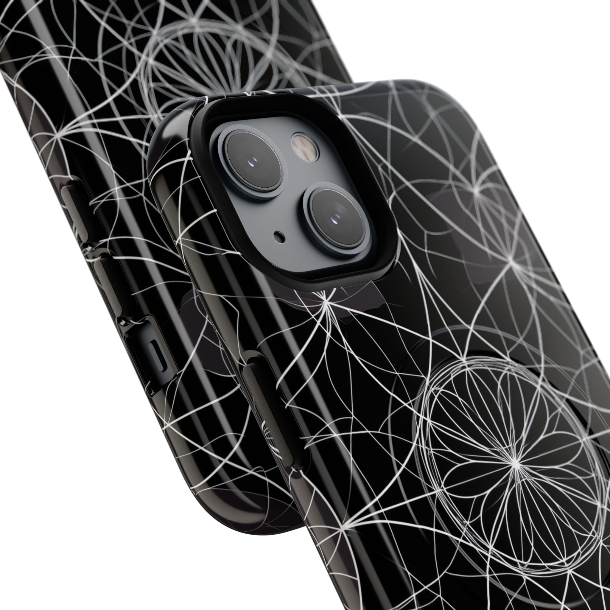 Radiant Petal Orbit iPhone 14 Case - Tough+