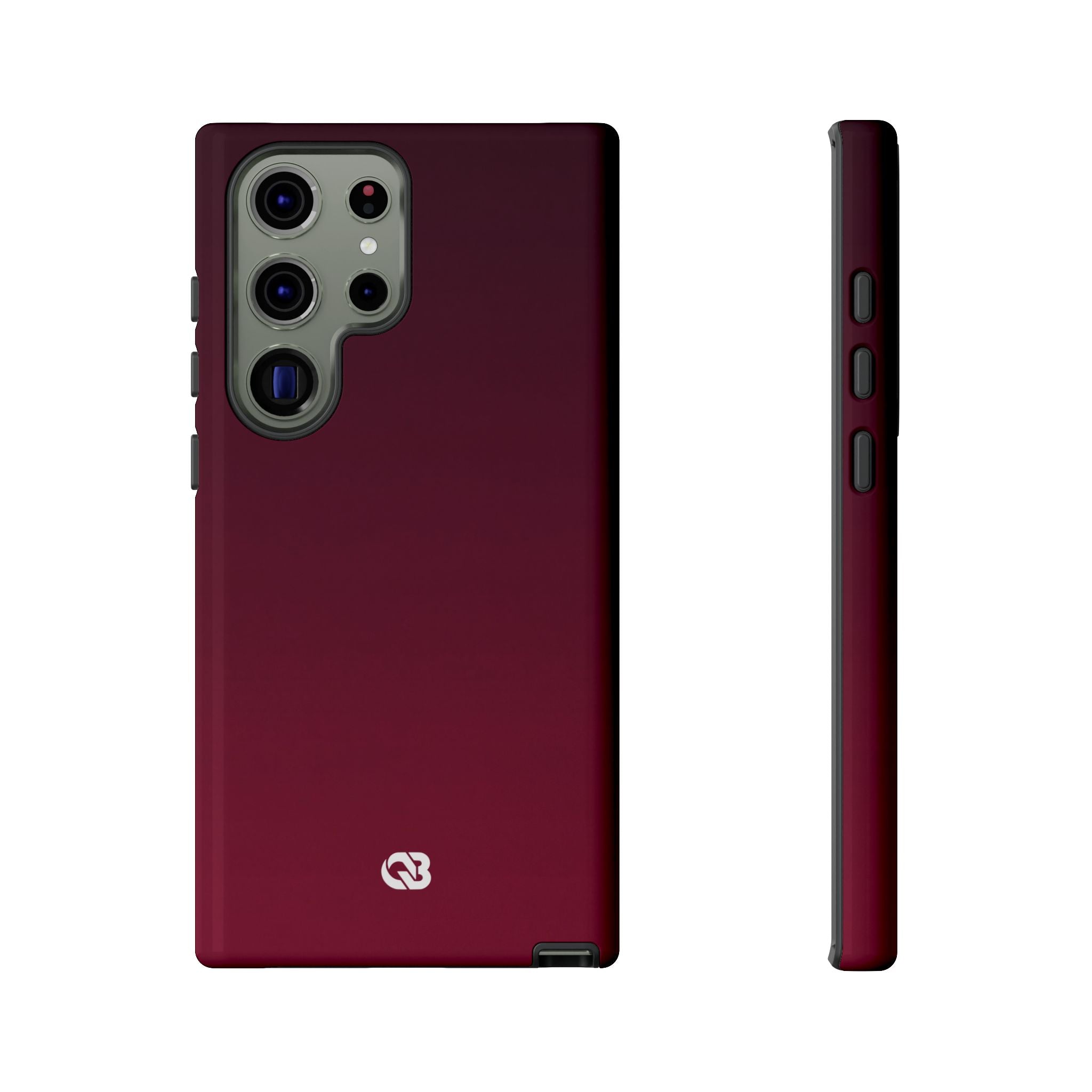 Red Tough Phone Case for Samsung - Deep Sangria Gradient