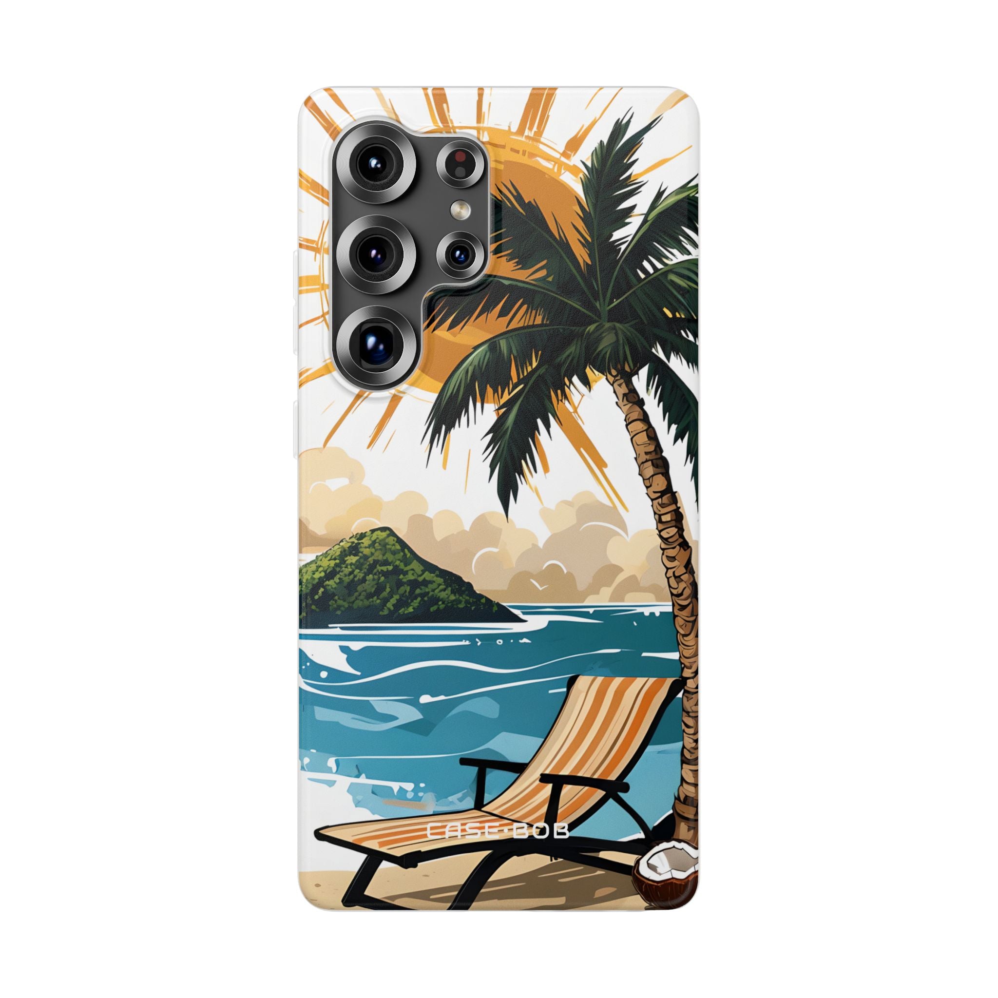 Sunny Palm Breeze Samsung S25 Ultra Case - Soft