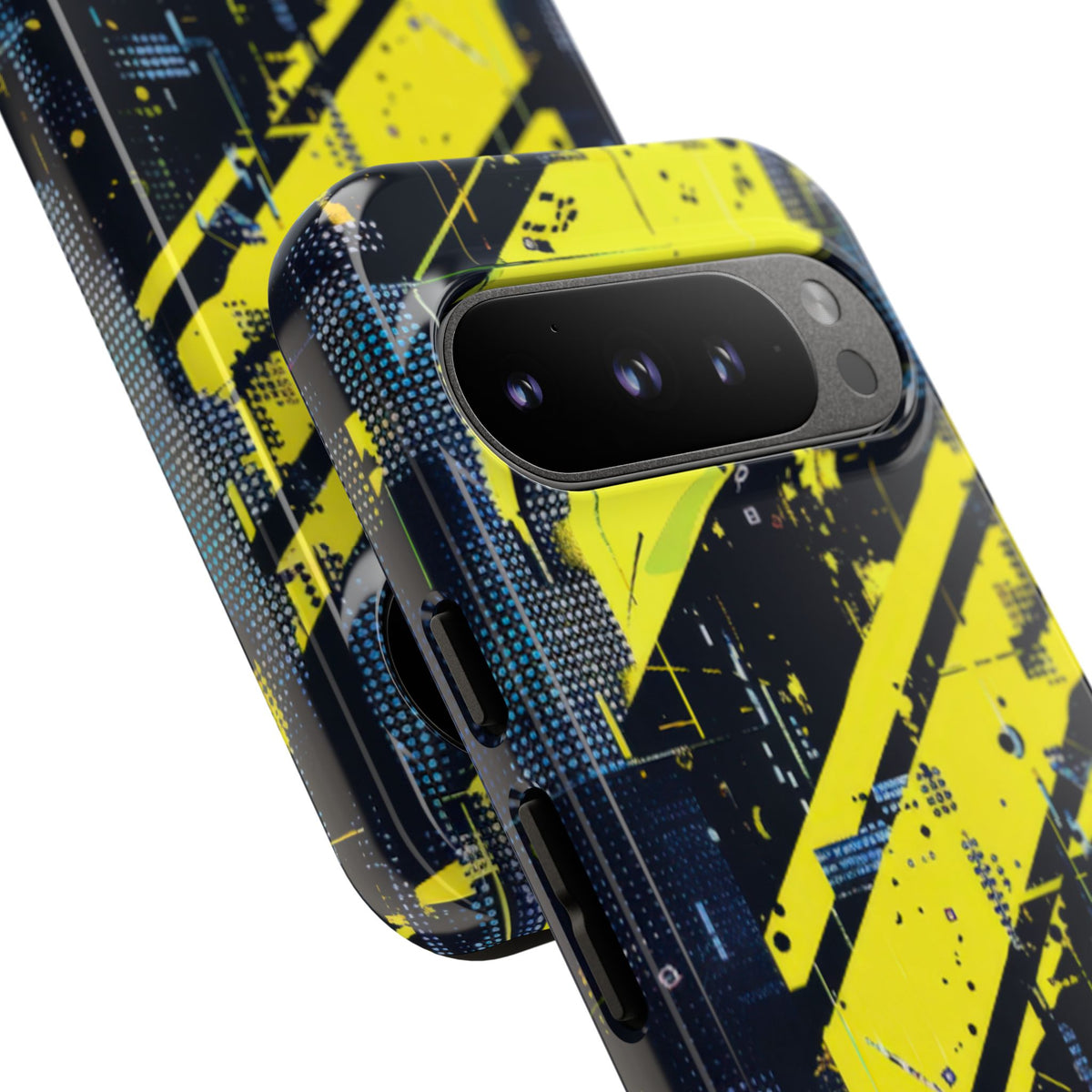 Acid Hazard · Tough Phone Case for Pixel · Yellow