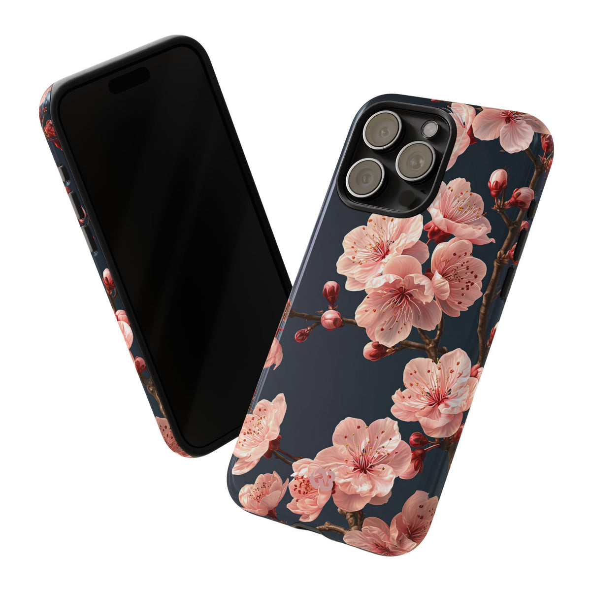 Midnight Sakura Bloom · Tough Phone Case for iPhone · Pink