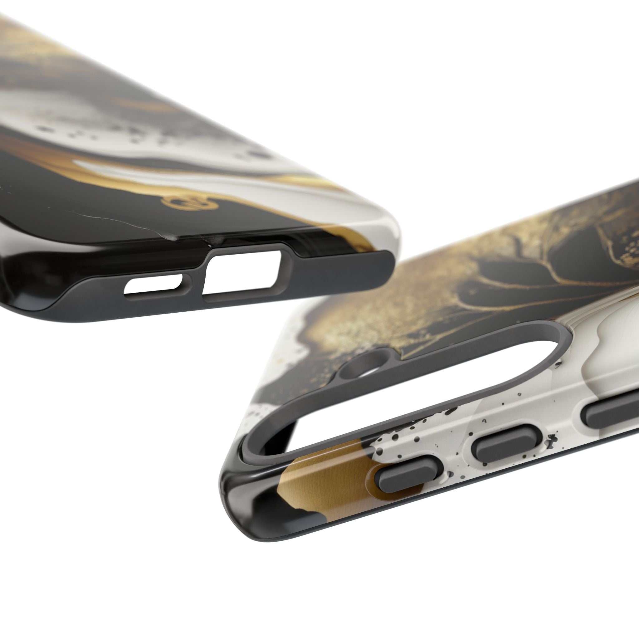Molten Onyx Gold · Tough Coque de téléphone pour Samsung