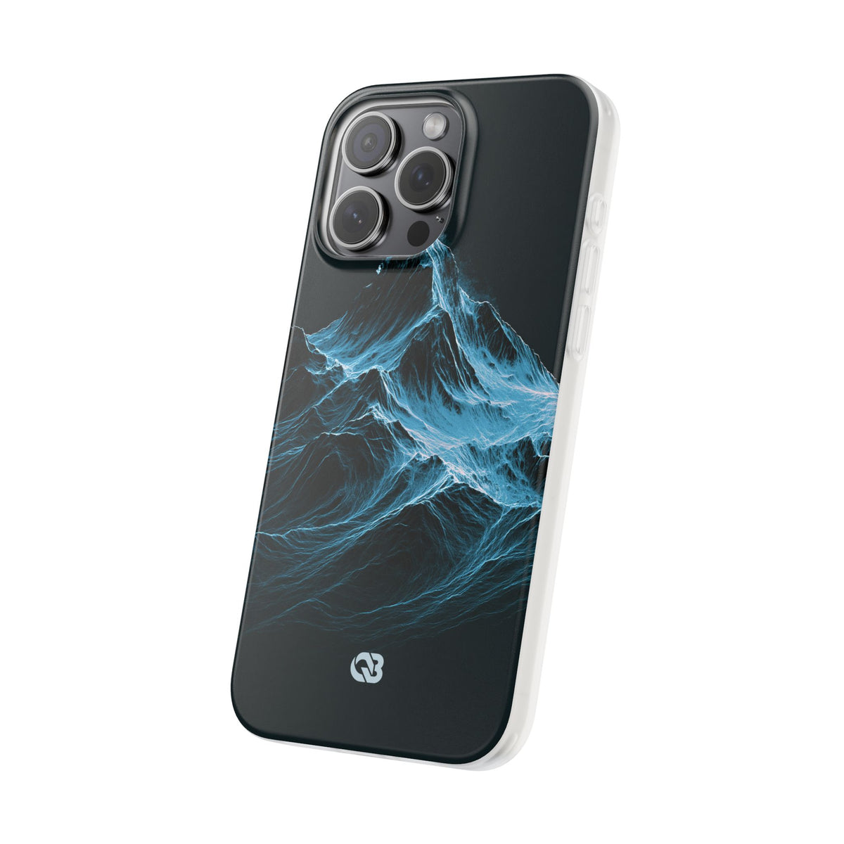 Nordic Frost Peak · Lite Phone Case for iPhone · Blue