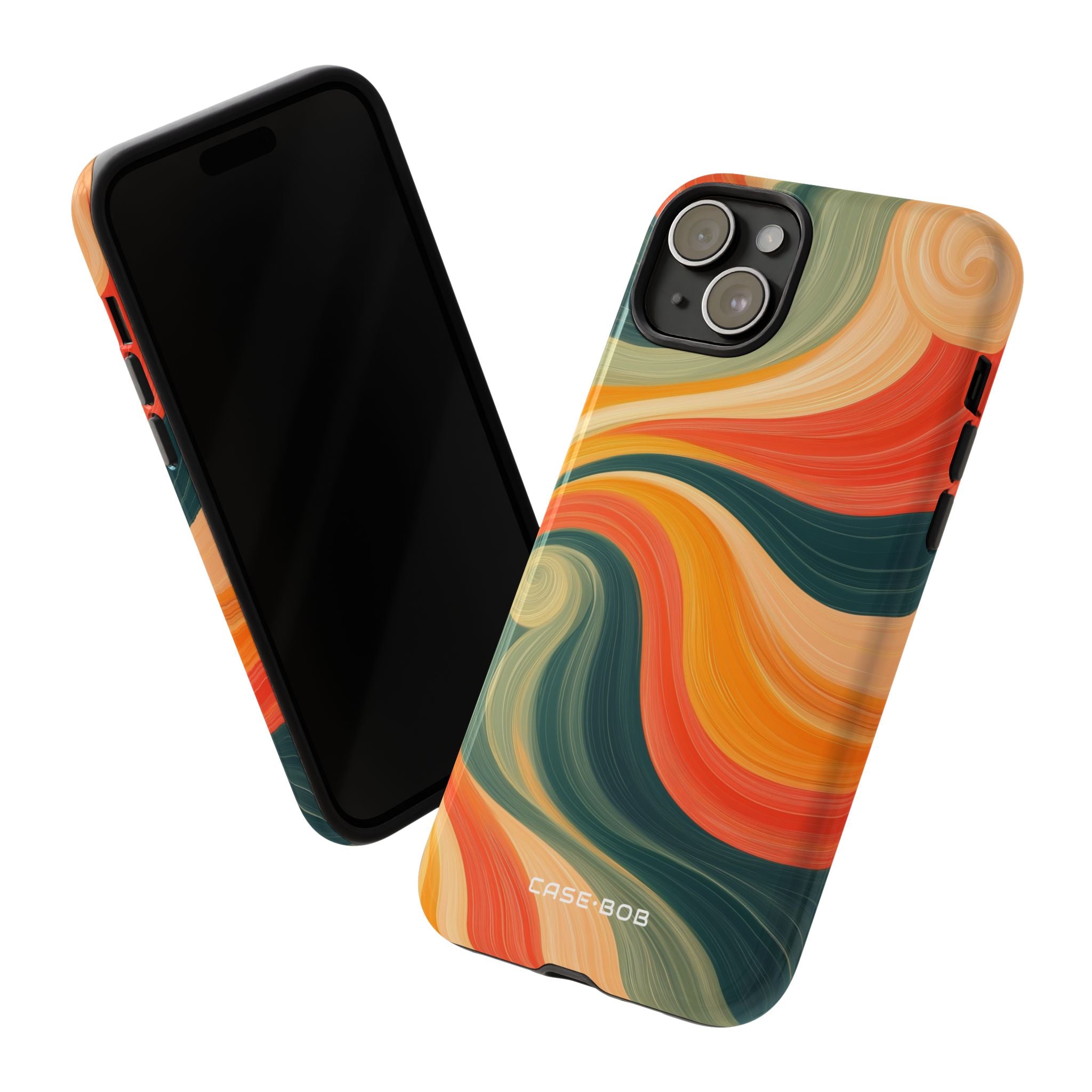 Swirling Ember iPhone 15 Plus Case - Tough