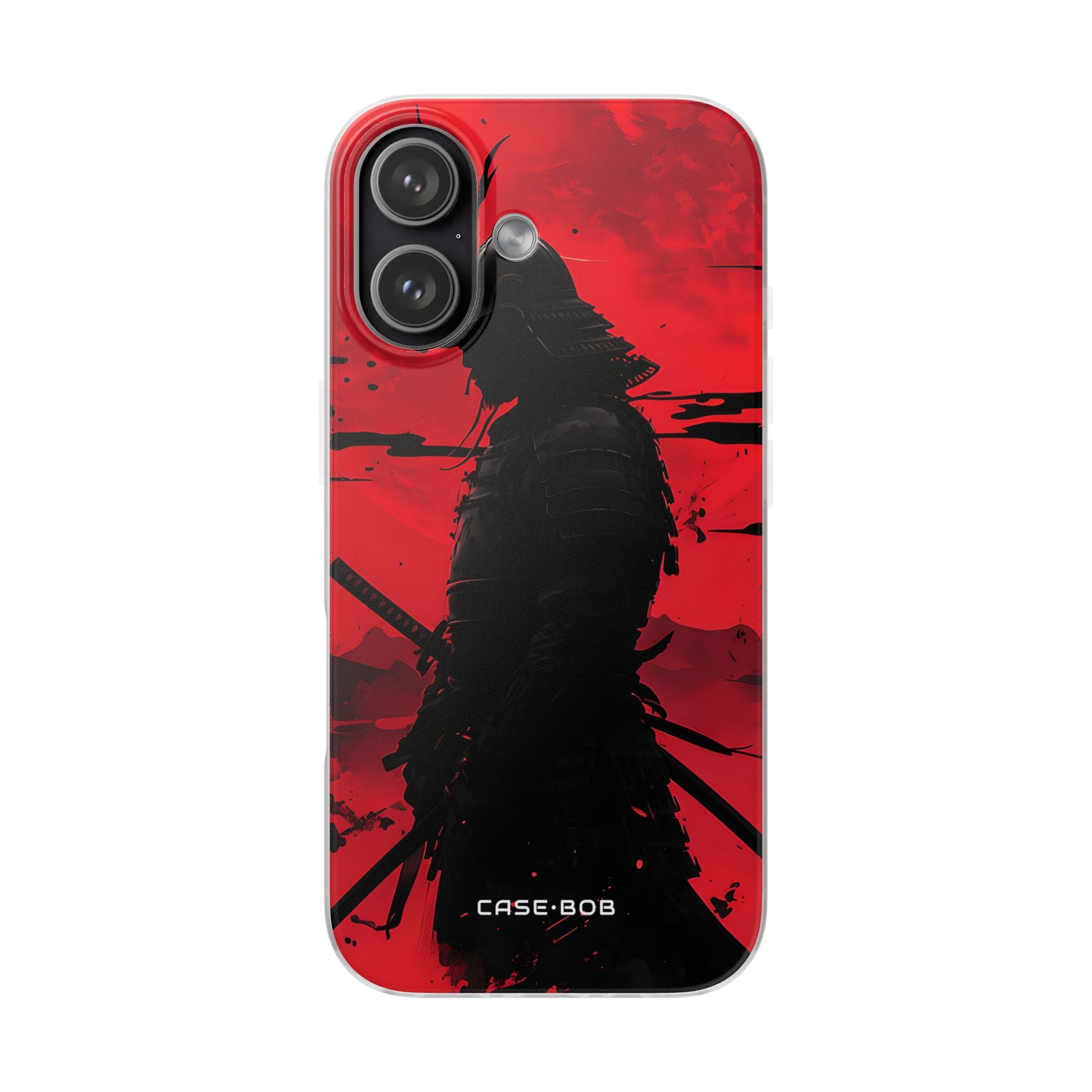 Crimson Samurai iPhone 17 Case - Soft - CASE•BOB