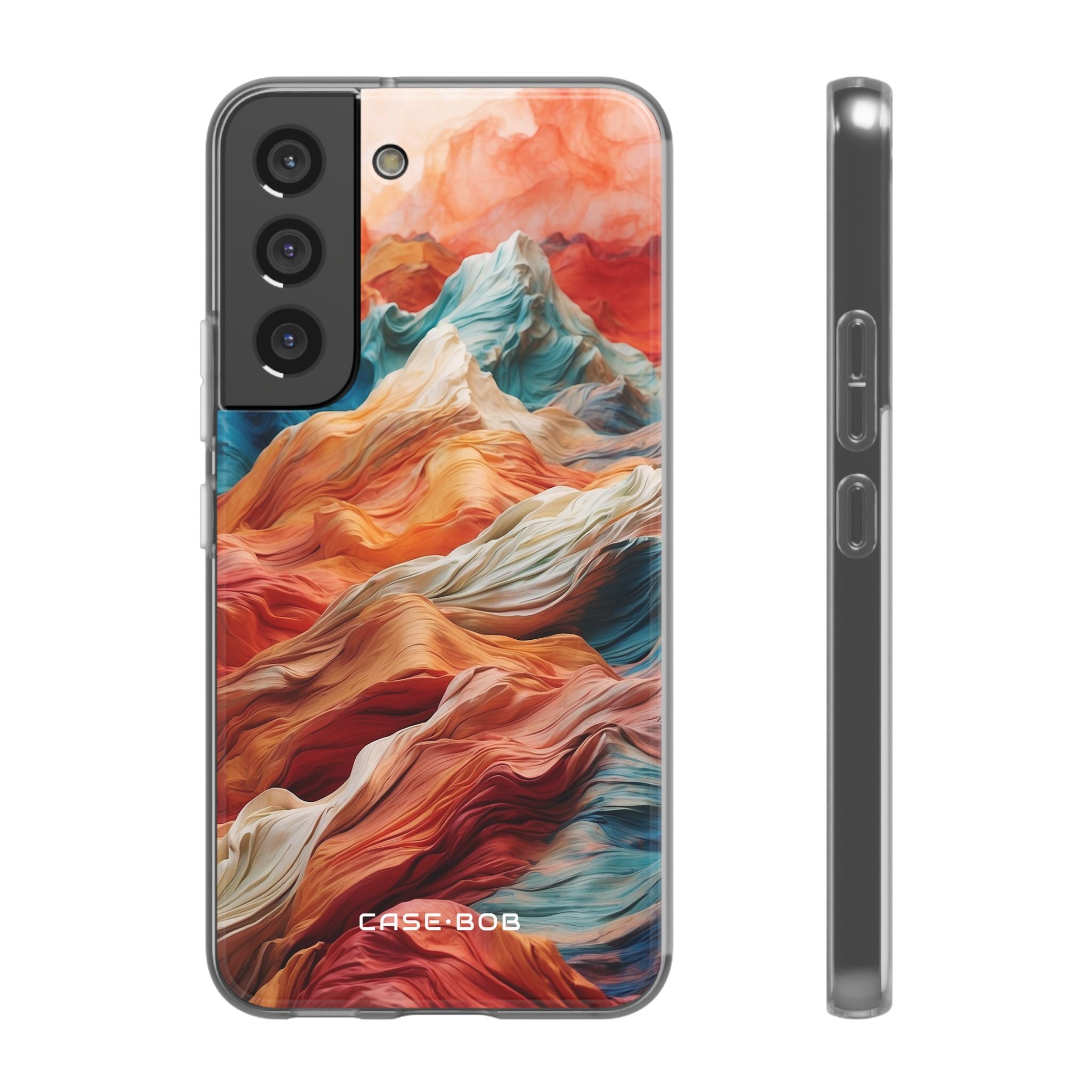 Fabric Peaks Cream Samsung S22 - Soft