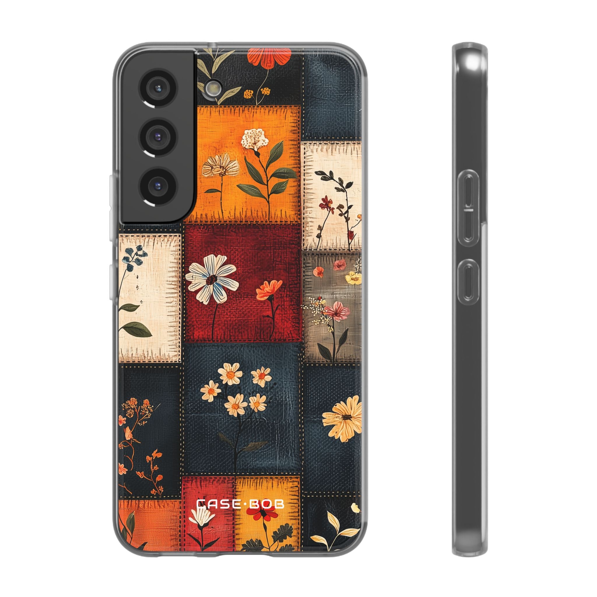 Patchwork Blooms Samsung S22 - Soft