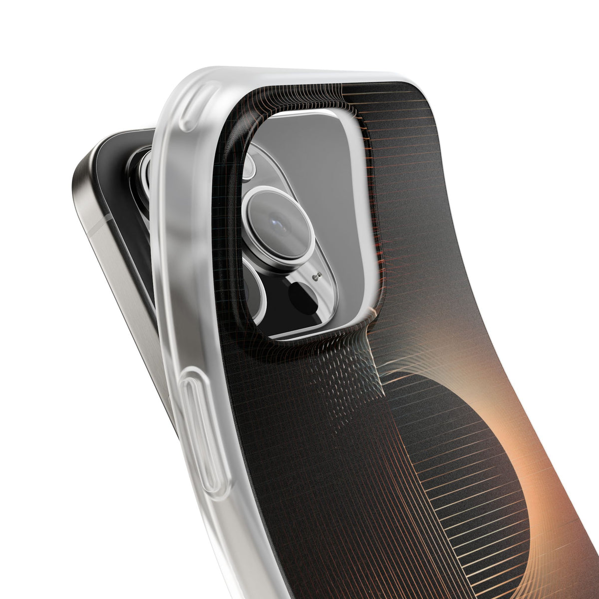 Amber Meridian · Lite Phone Case for iPhone · Black