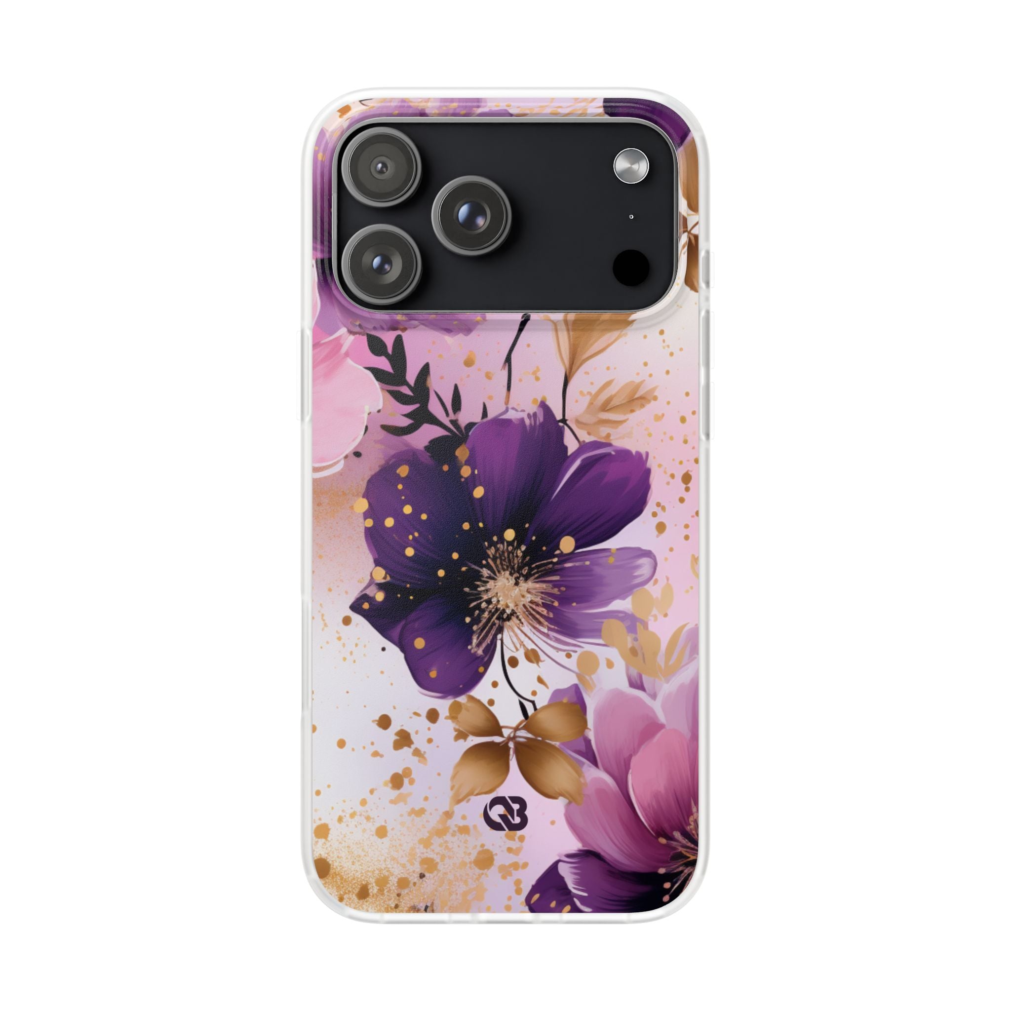 Gilded Violet Bloom · Soft Handyhülle für iPhone