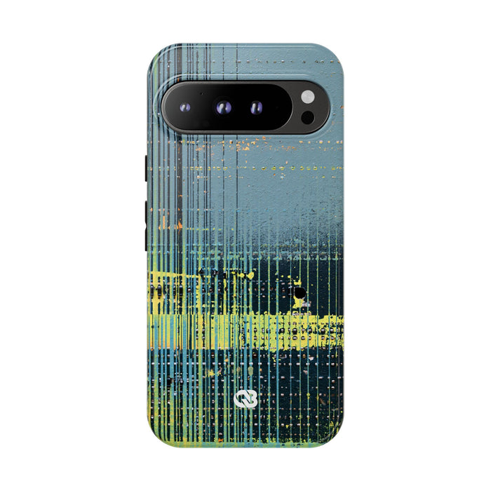Acid Raster Circuit · Tough Phone Case for Pixel · Teal