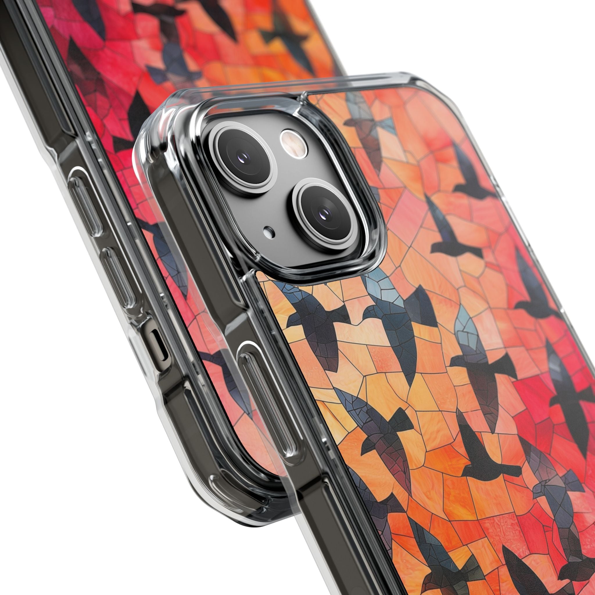 Ember Mosaic Wings · Impact Coque de téléphone pour iPhone · Magsafe