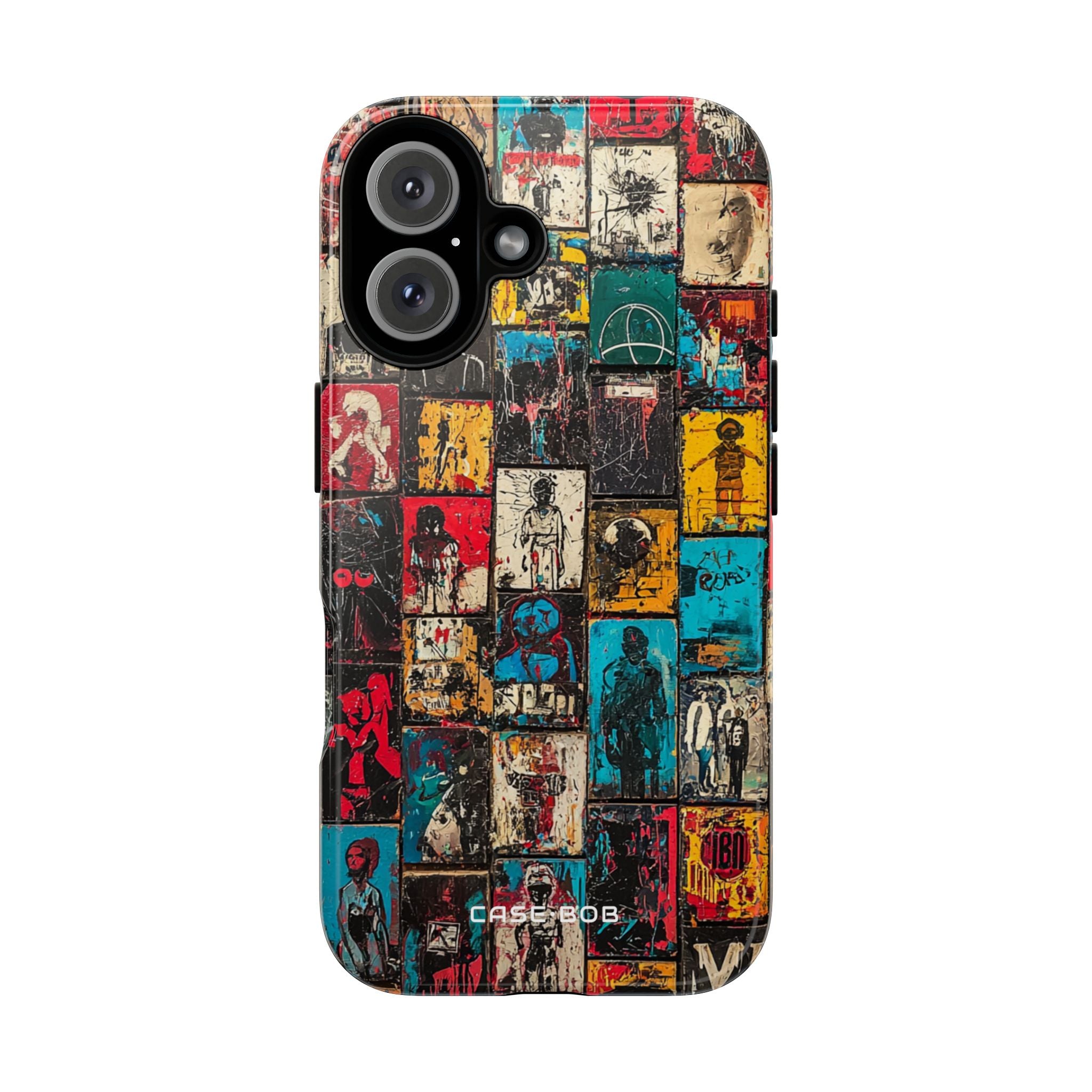 Figured Grid iPhone 16 Case - Tough - CASE•BOB