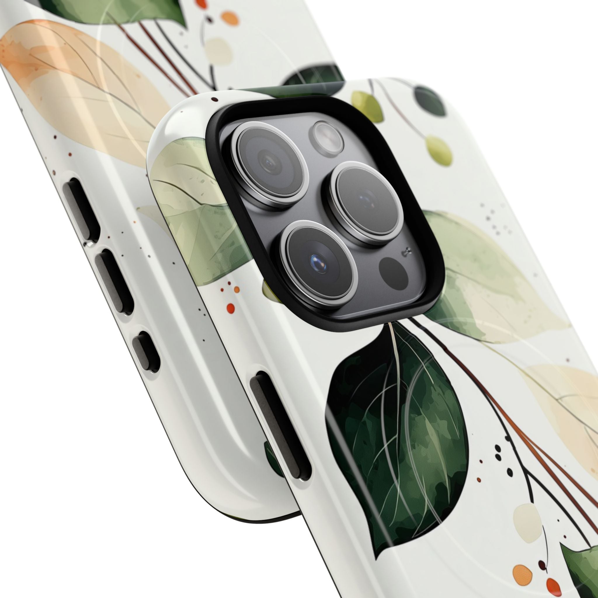 Greenberry Branch iPhone 15 Pro Case - Tough+