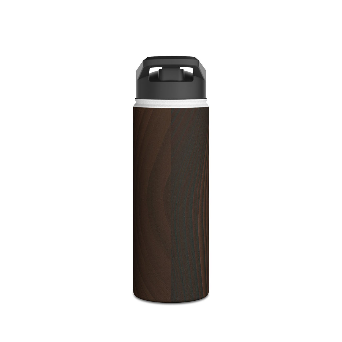 Umber Strata · Insulated Water Bottle · Brown