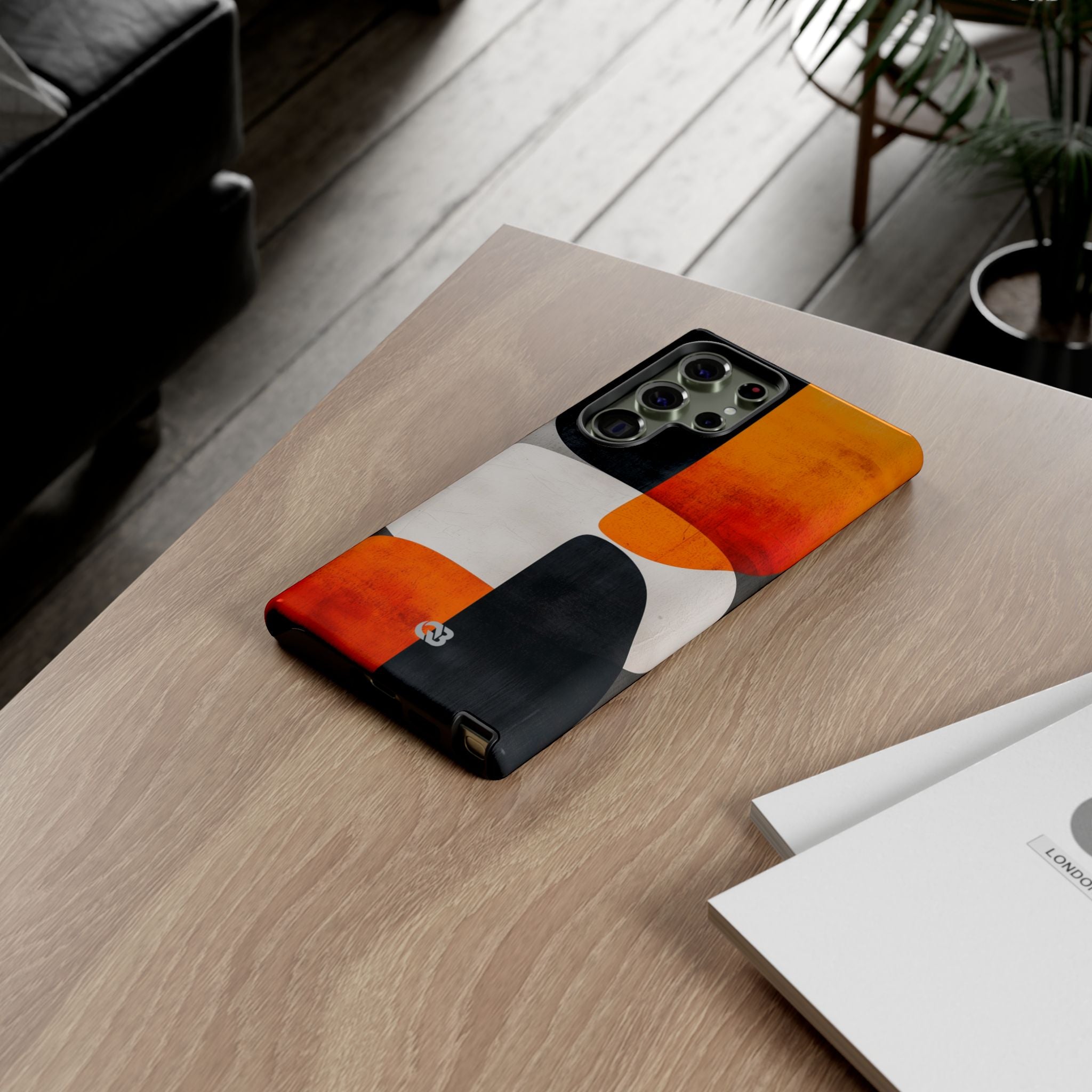 Burnt Amber Flow · Tough Phone Case for Samsung