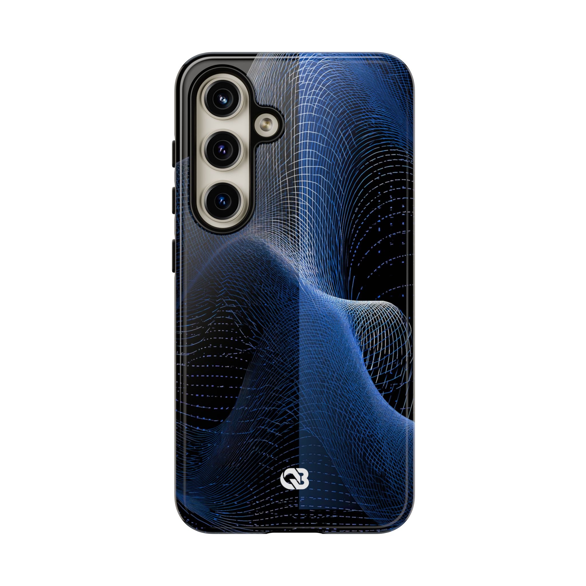 Blue Tough Phone Case for Samsung - Electric Blue Flux