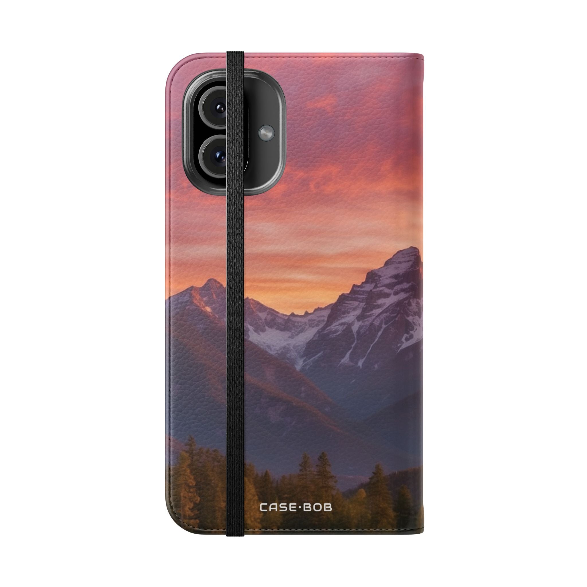 Mountain Bloom Twilight - iPhone 16 Plus Case - Wallet