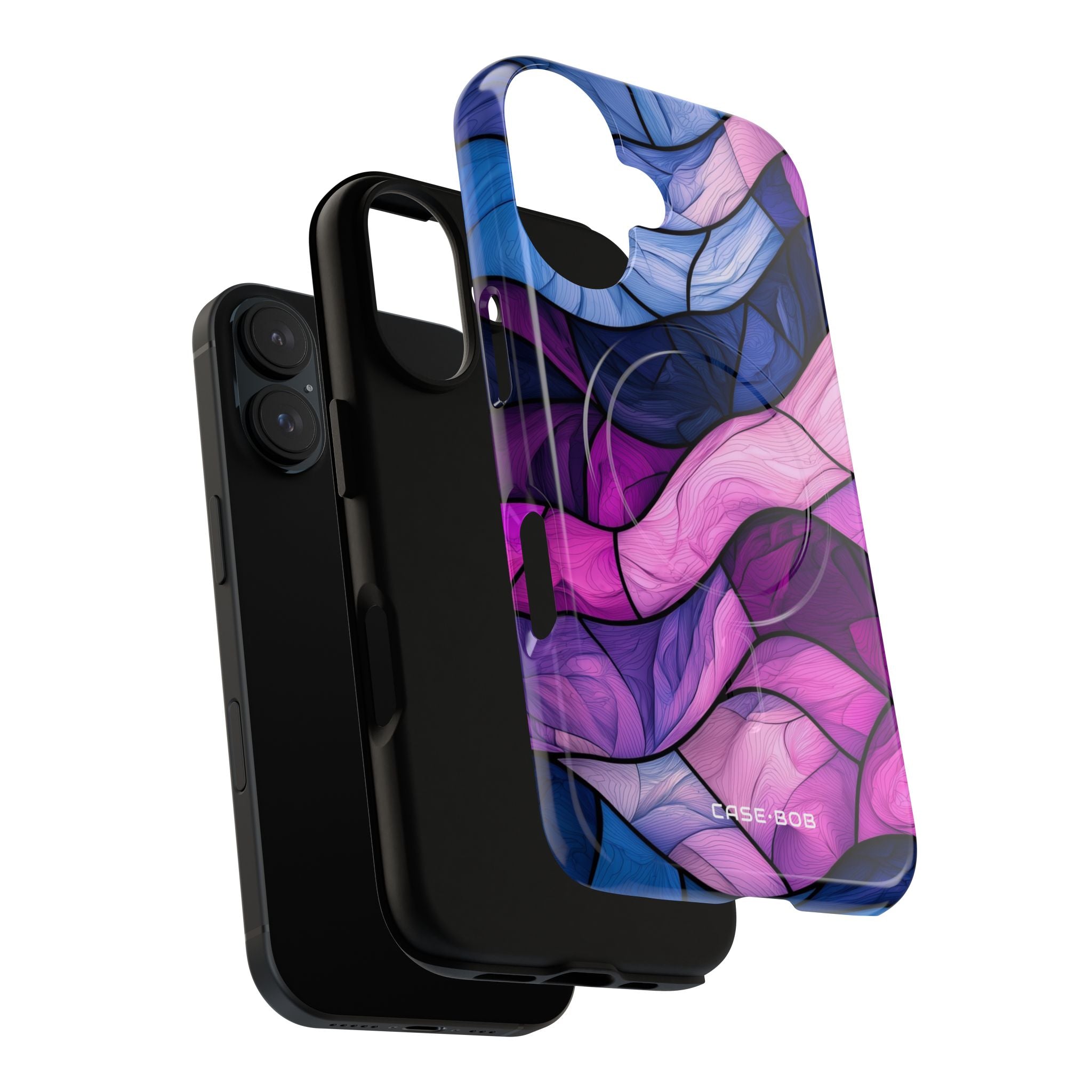 Wavelike Glow iPhone 16 Case - Tough+