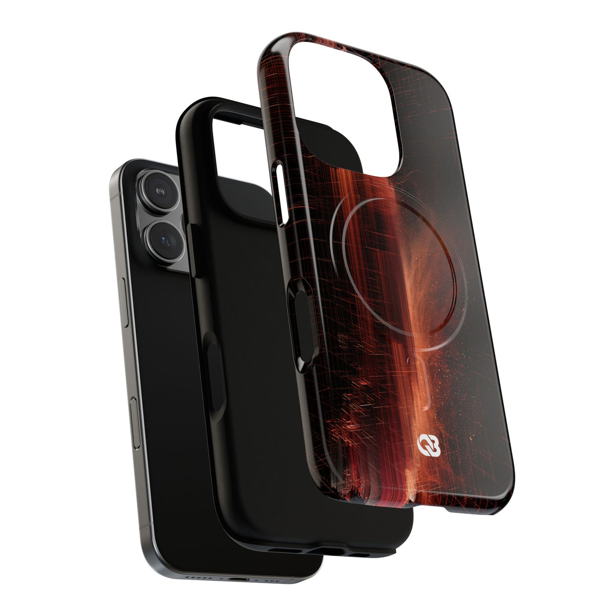 Luminous Monolith · Tough 2.0 Magnetic Phone Case for iPhone · Black