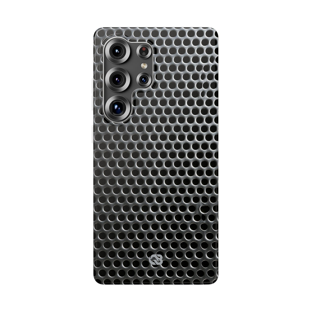 Silver Lite Phone Case for Samsung - Brutalist Steel Mesh