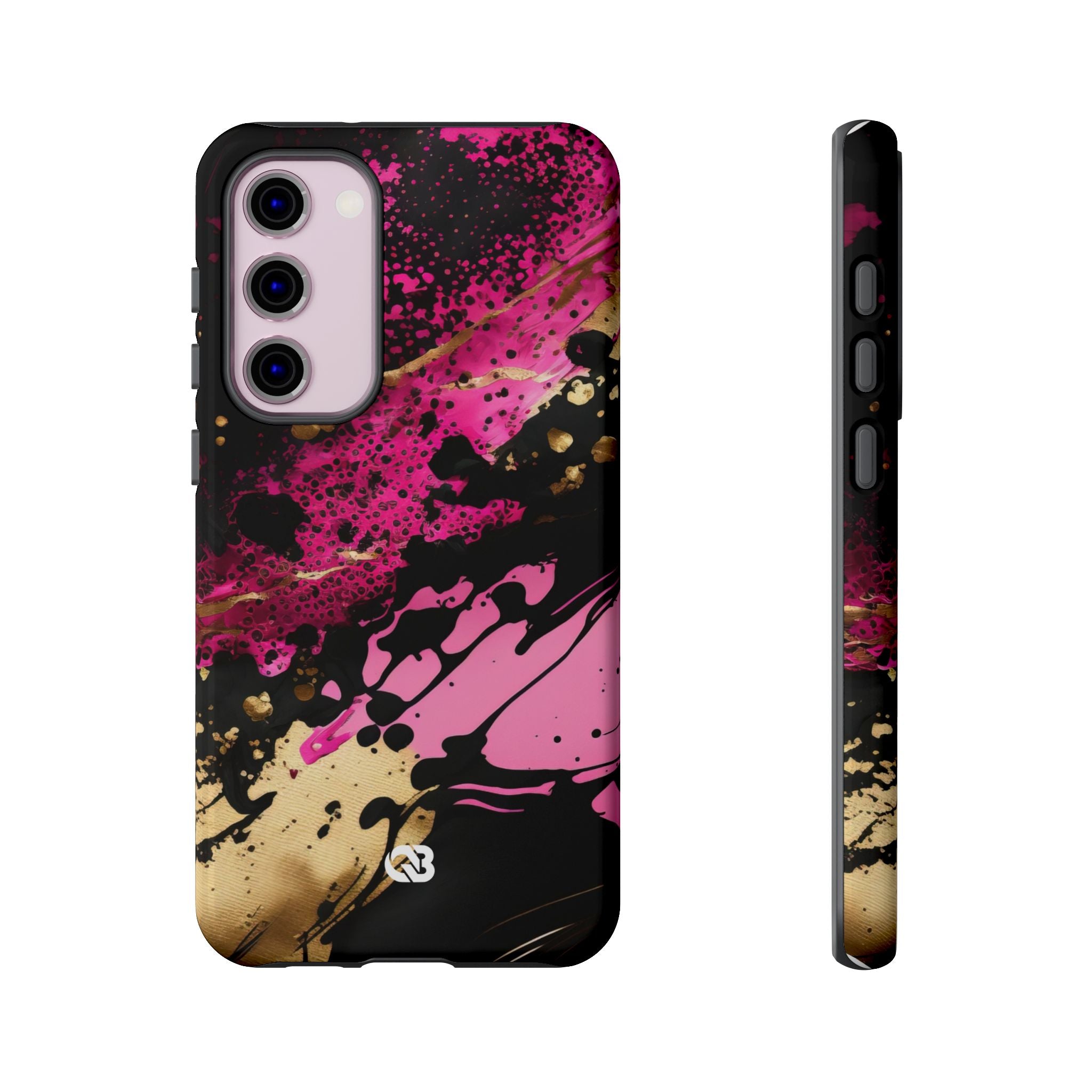 Magenta Liquid Gold · Tough Fundas para teléfono para Samsung