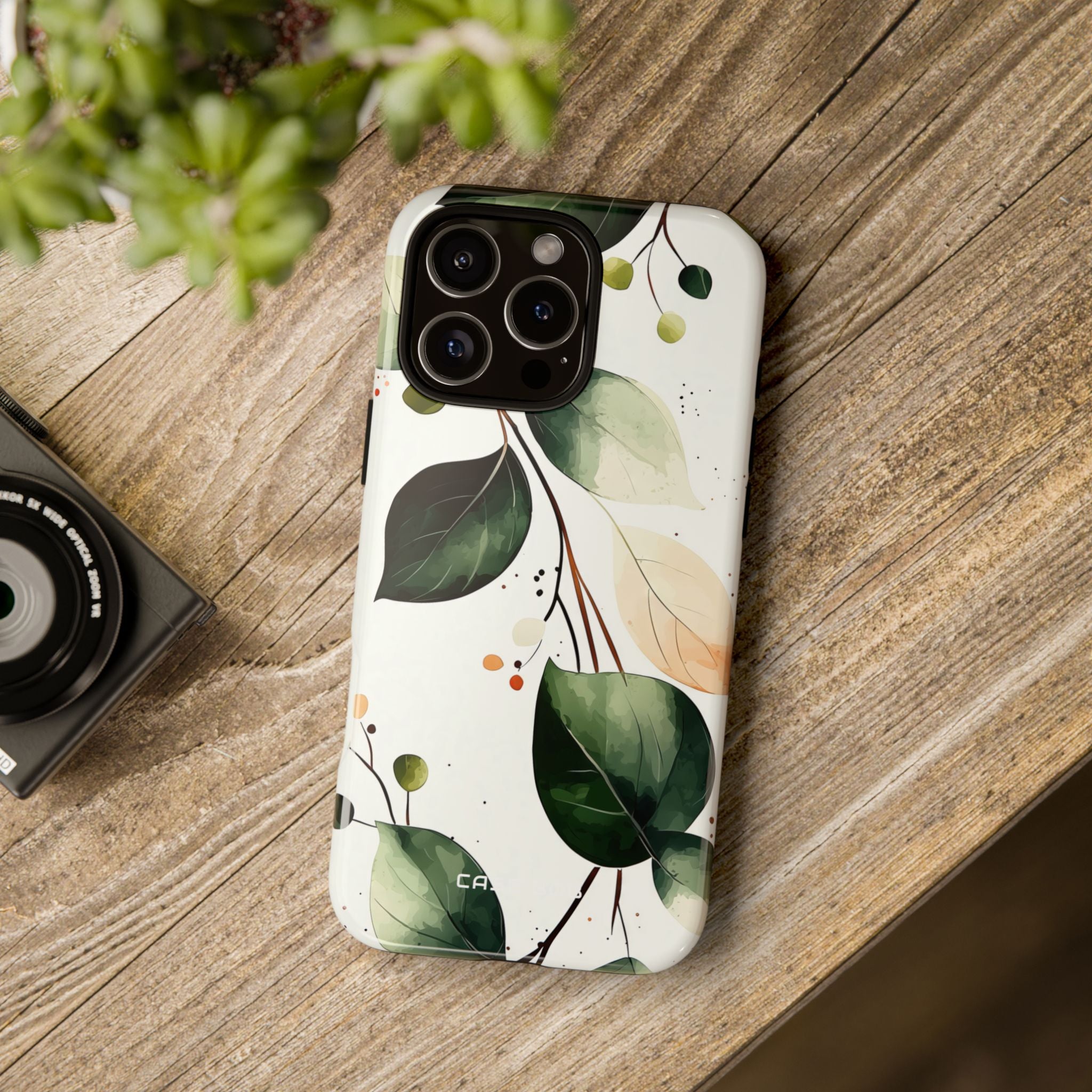 Greenberry Branch iPhone 16 Pro Max Skal - Tough