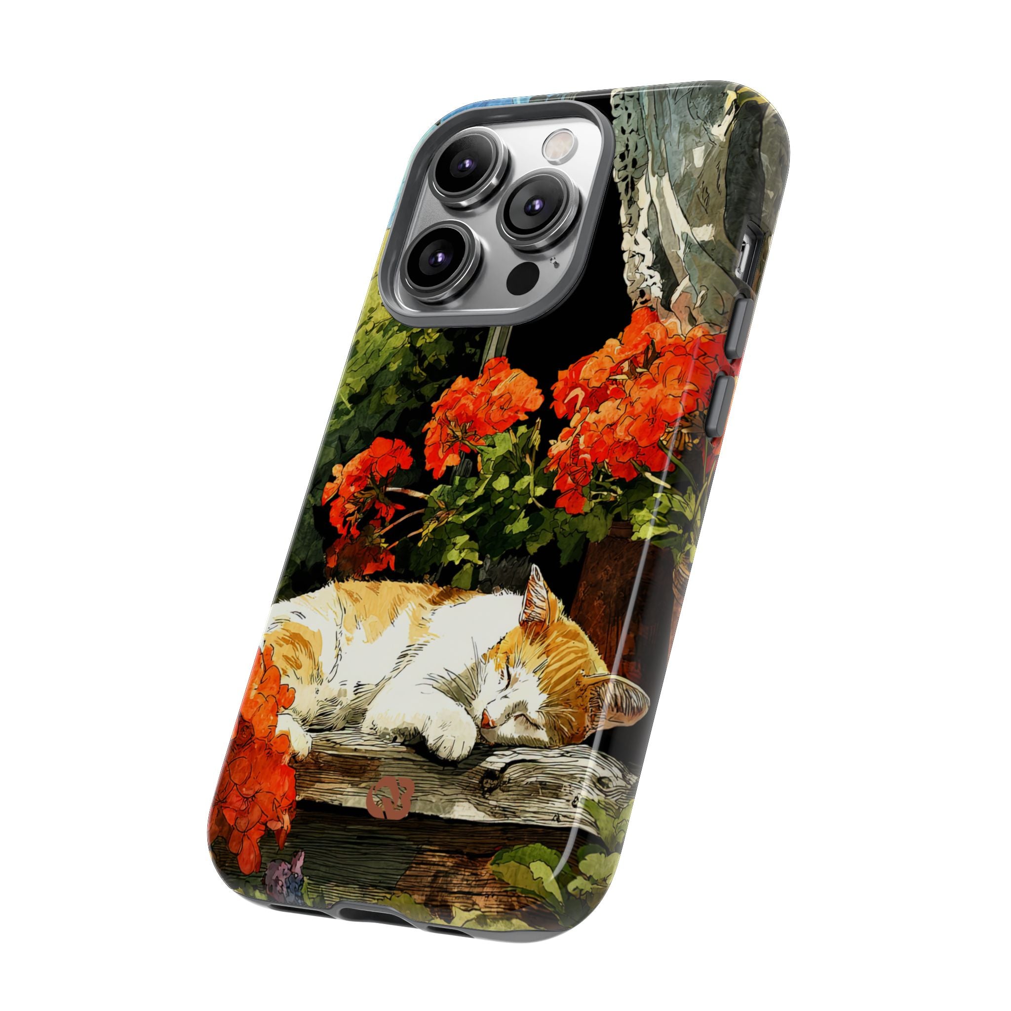 Sleeping Ginger Bloom · Tough Phone Case for iPhone