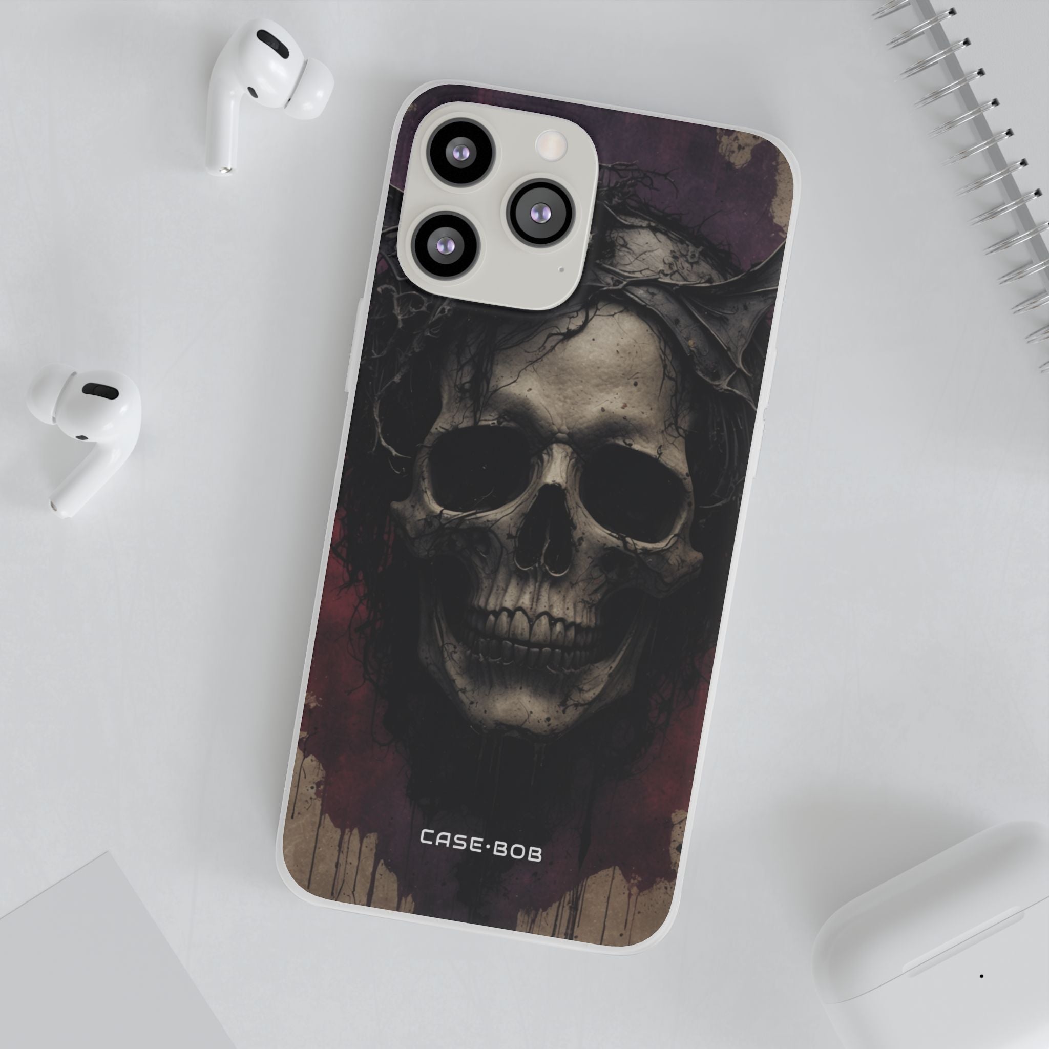 Gothic Skull Crown iPhone 13 Pro Max - Soft