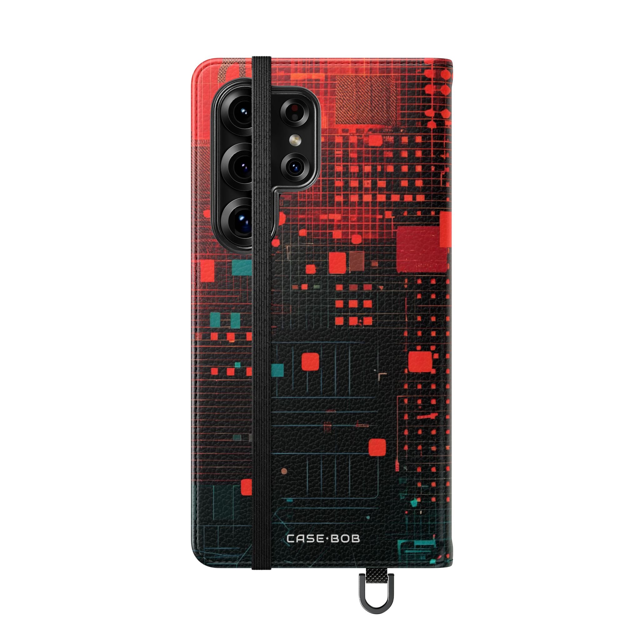 Crimson Circuit - Samsung S25 Ultra Case - Portemonnee