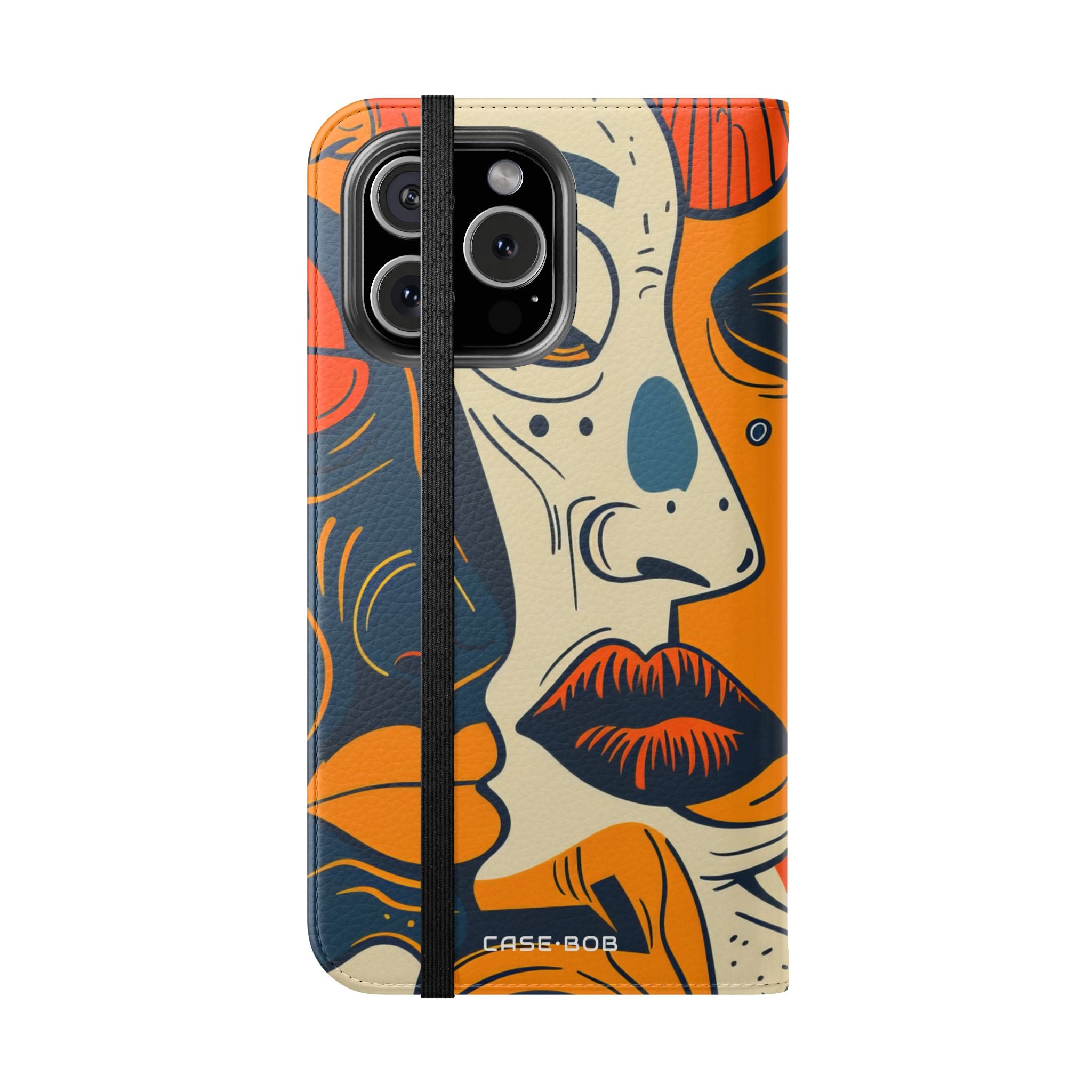 Overlapping Faces - iPhone 16 Max Case - Wallet