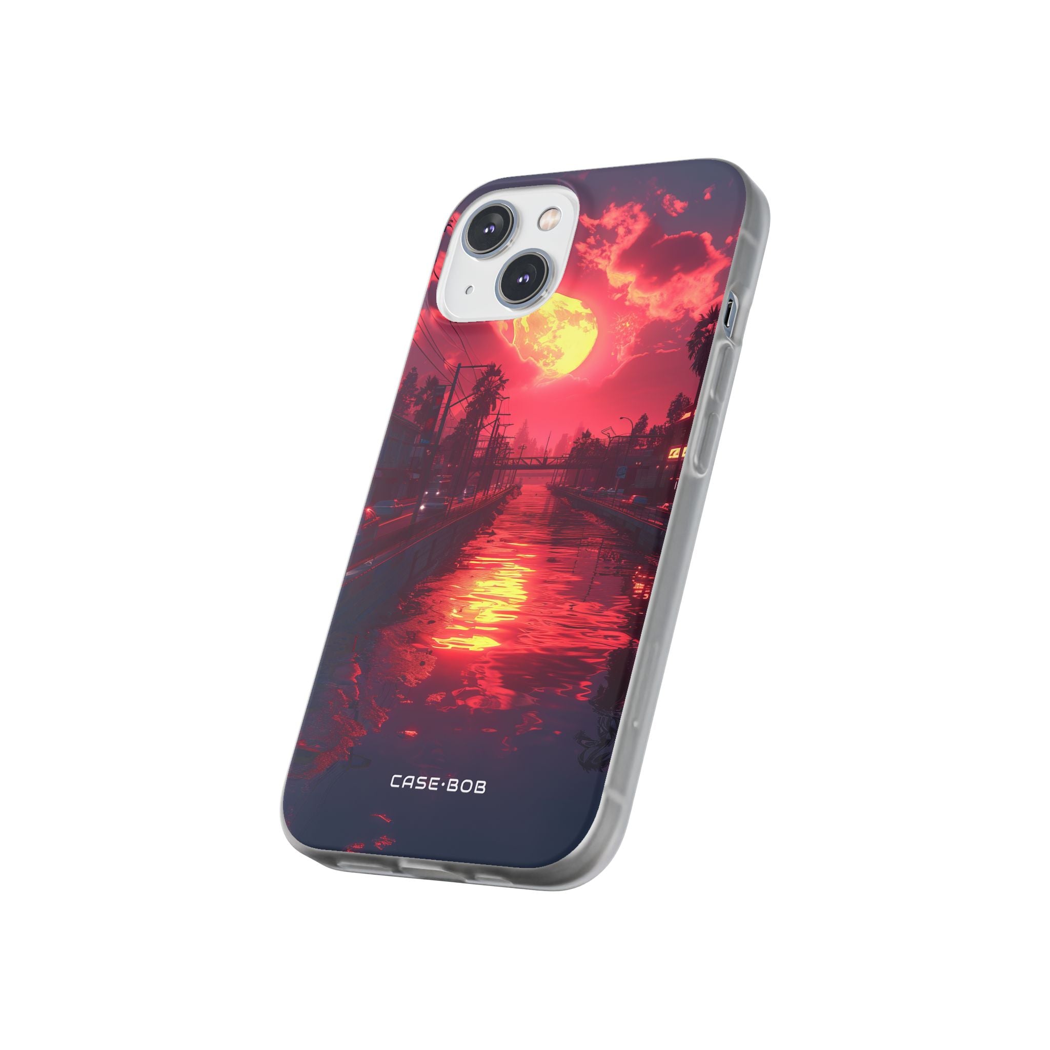 Leuchtendes Mondlicht iPhone 14 Case - Soft