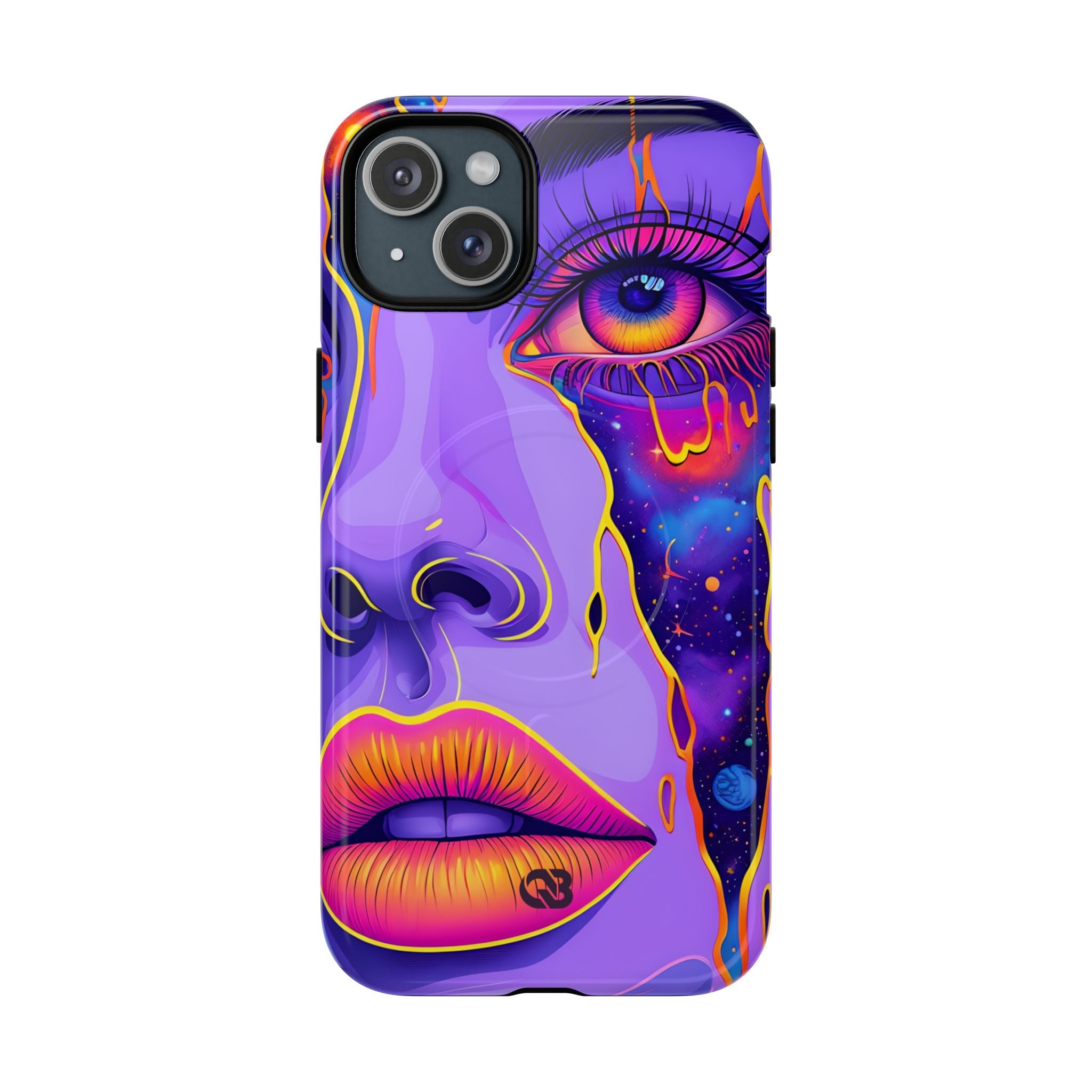 Violet Cosmic Gaze · Tough+ Custodia per iPhone · Magsafe