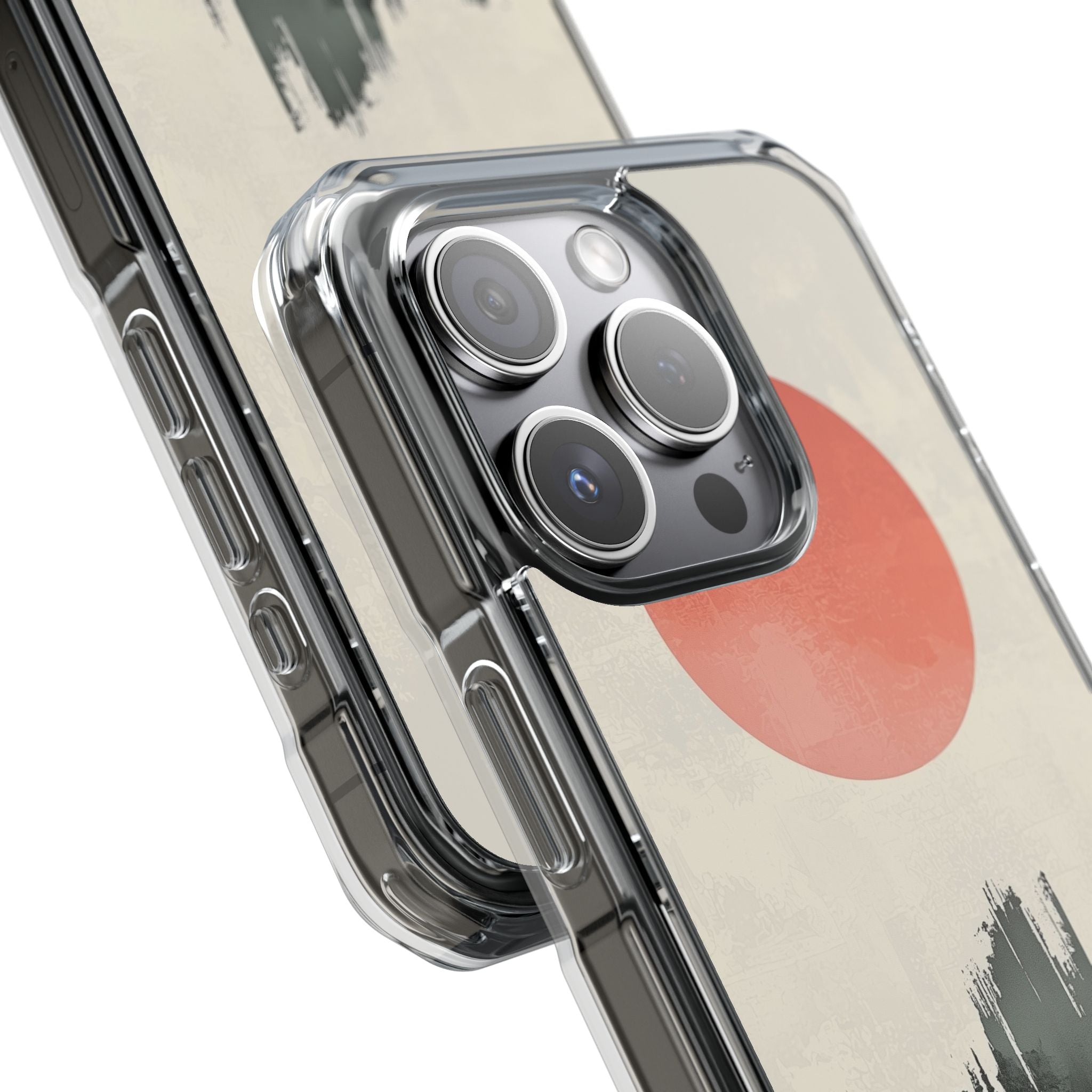 Crimson Sun Strokes · Impact Hoesje voor iPhone · Magsafe