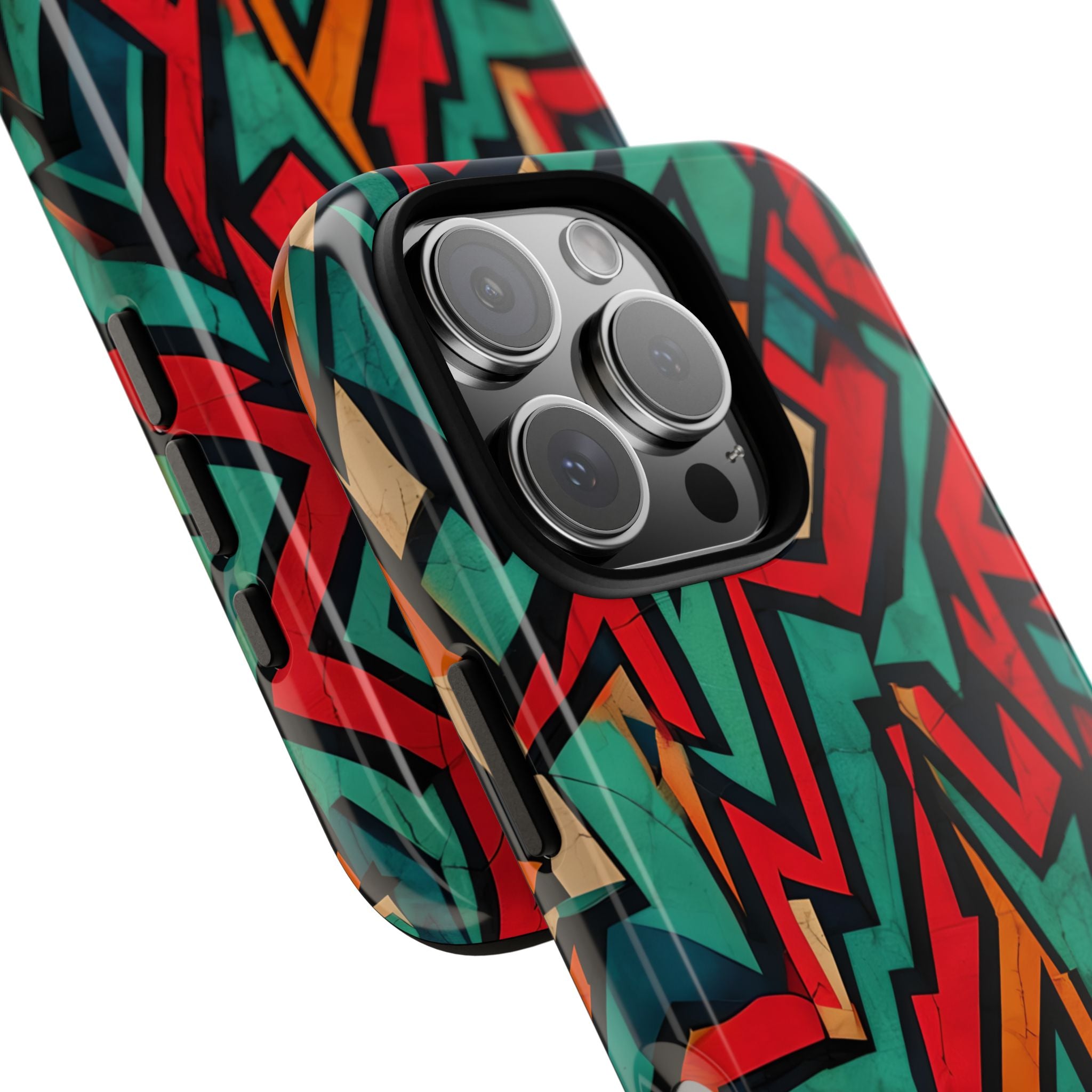 Jagged Teal Static · Tough