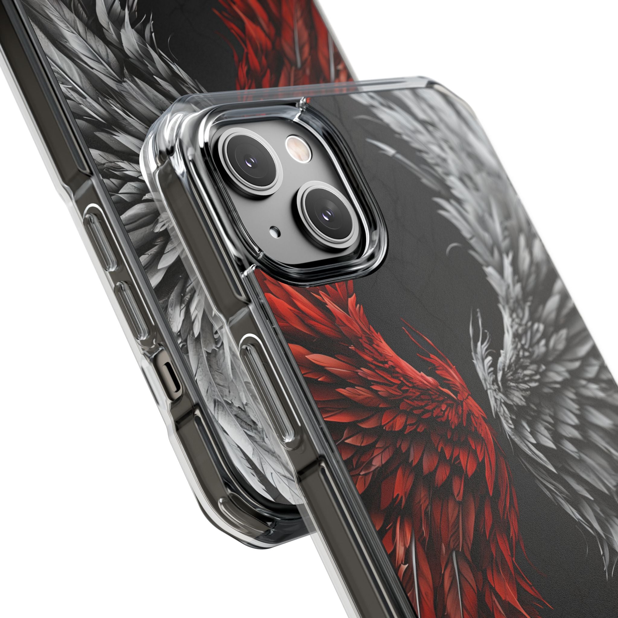 Split Crimson Wing · Impact Phone Case for iPhone · Magsafe