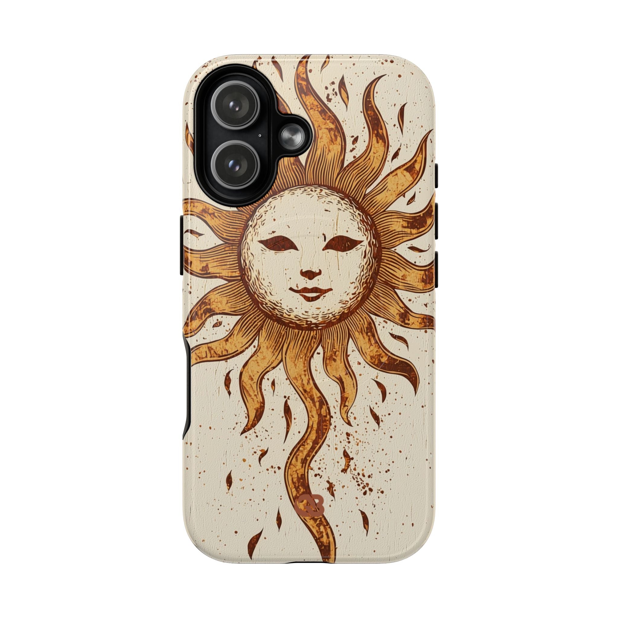 Rustic Solar Mask · Tough+ Phone Case for iPhone · Magsafe