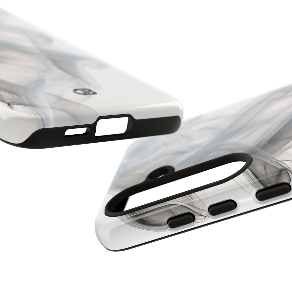 Vapor Noir · Tough Phone Case for Samsung · White
