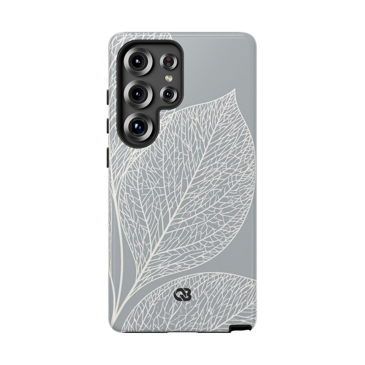 Minimal Leaf Skeleton · Tough Phone Case for Samsung · Grey